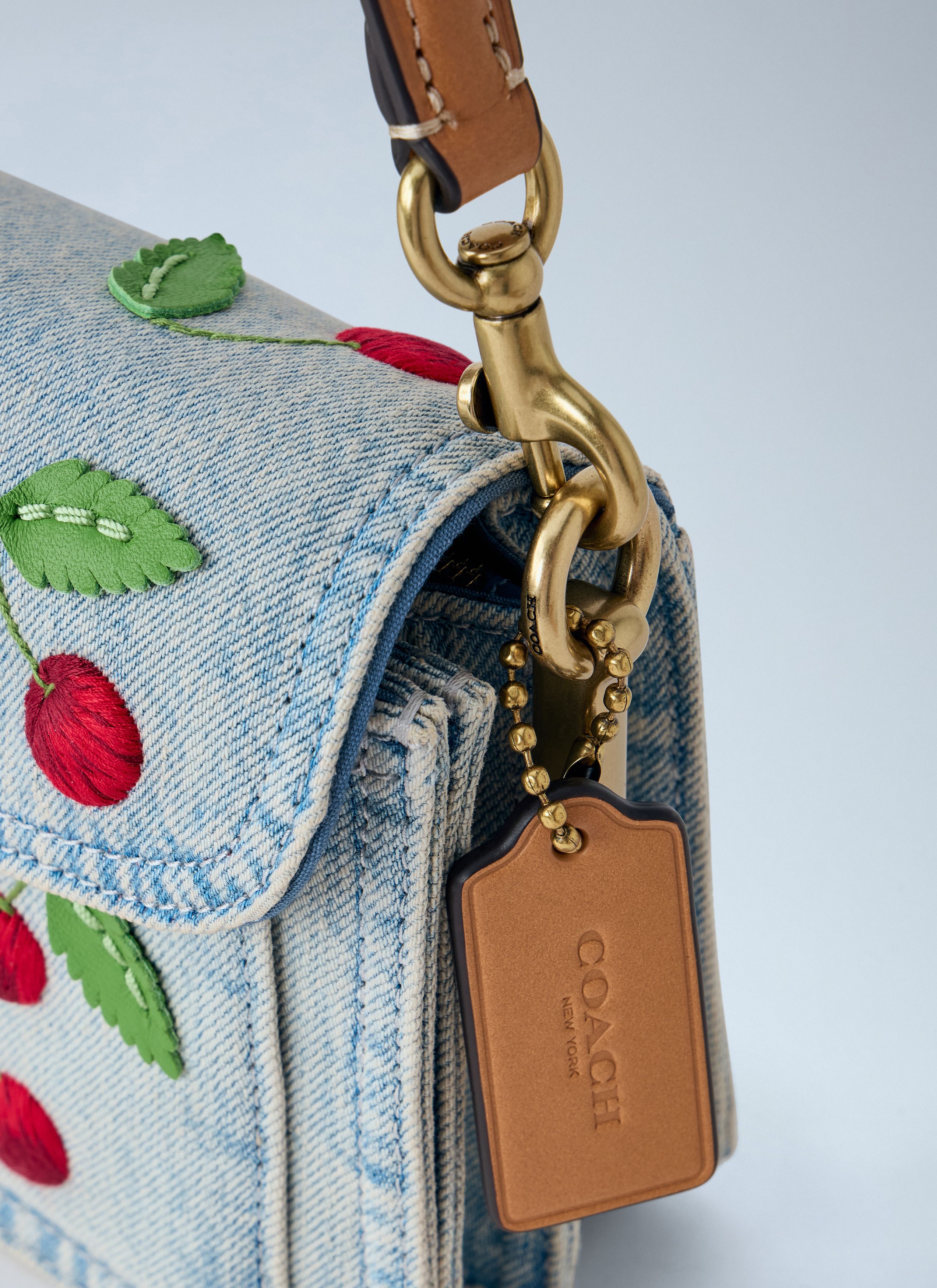 Coach Tabby Shoulder Bag 26 With Cherry Embroidery Size ONE SIZE - 5 Thumbnail