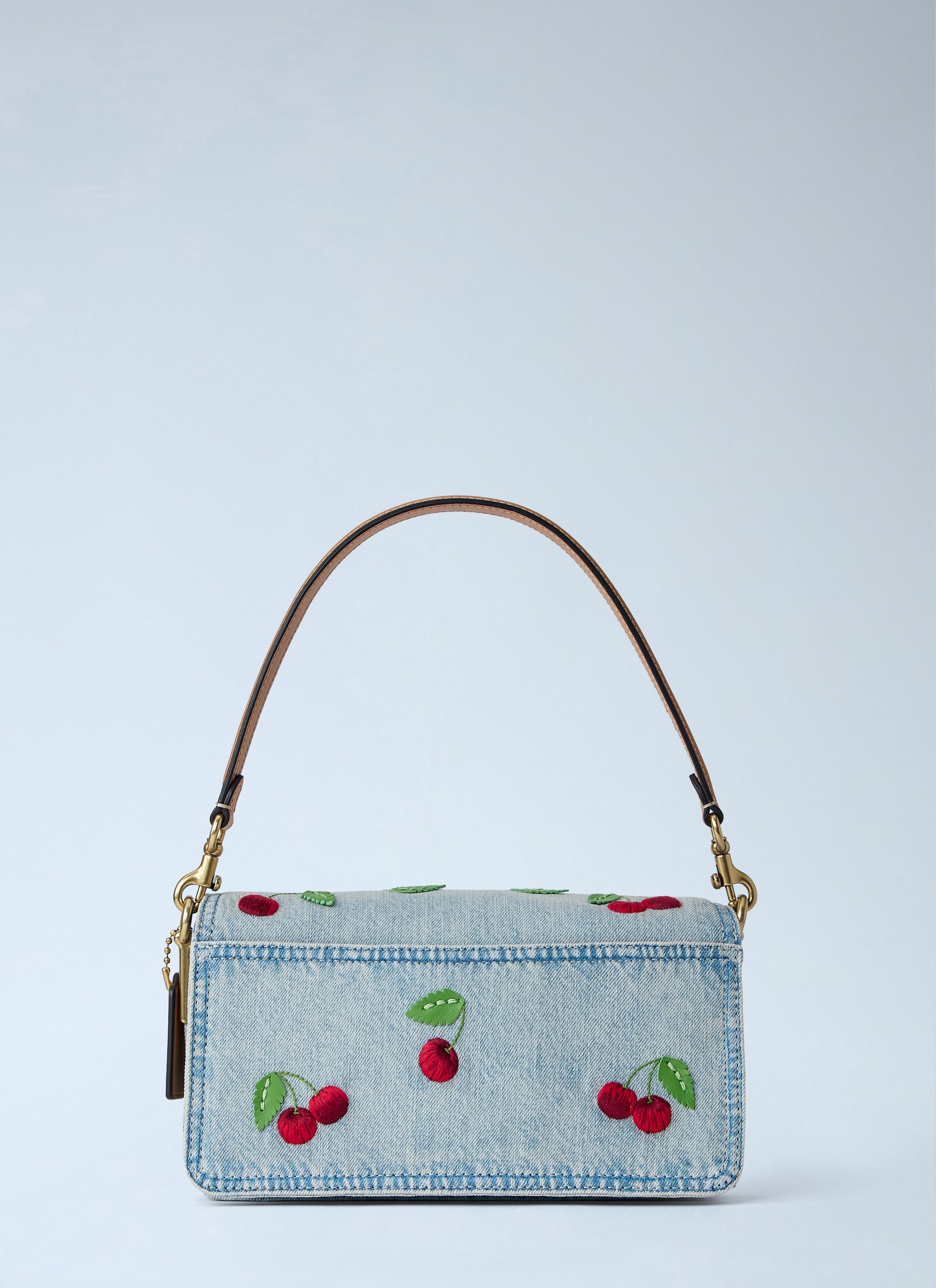 Coach Tabby Shoulder Bag 26 With Cherry Embroidery Size ONE SIZE - 3 Thumbnail