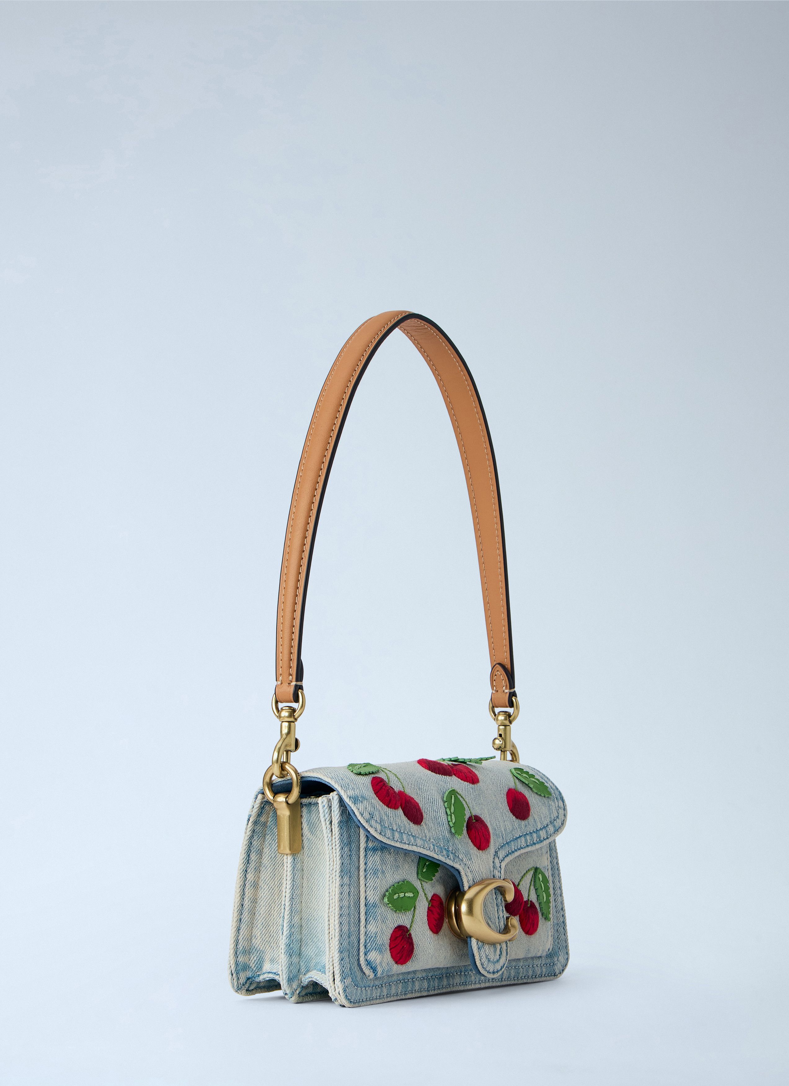 Coach Tabby Shoulder Bag 20 With Cherry Embroidery Size ONE SIZE - 2 Thumbnail