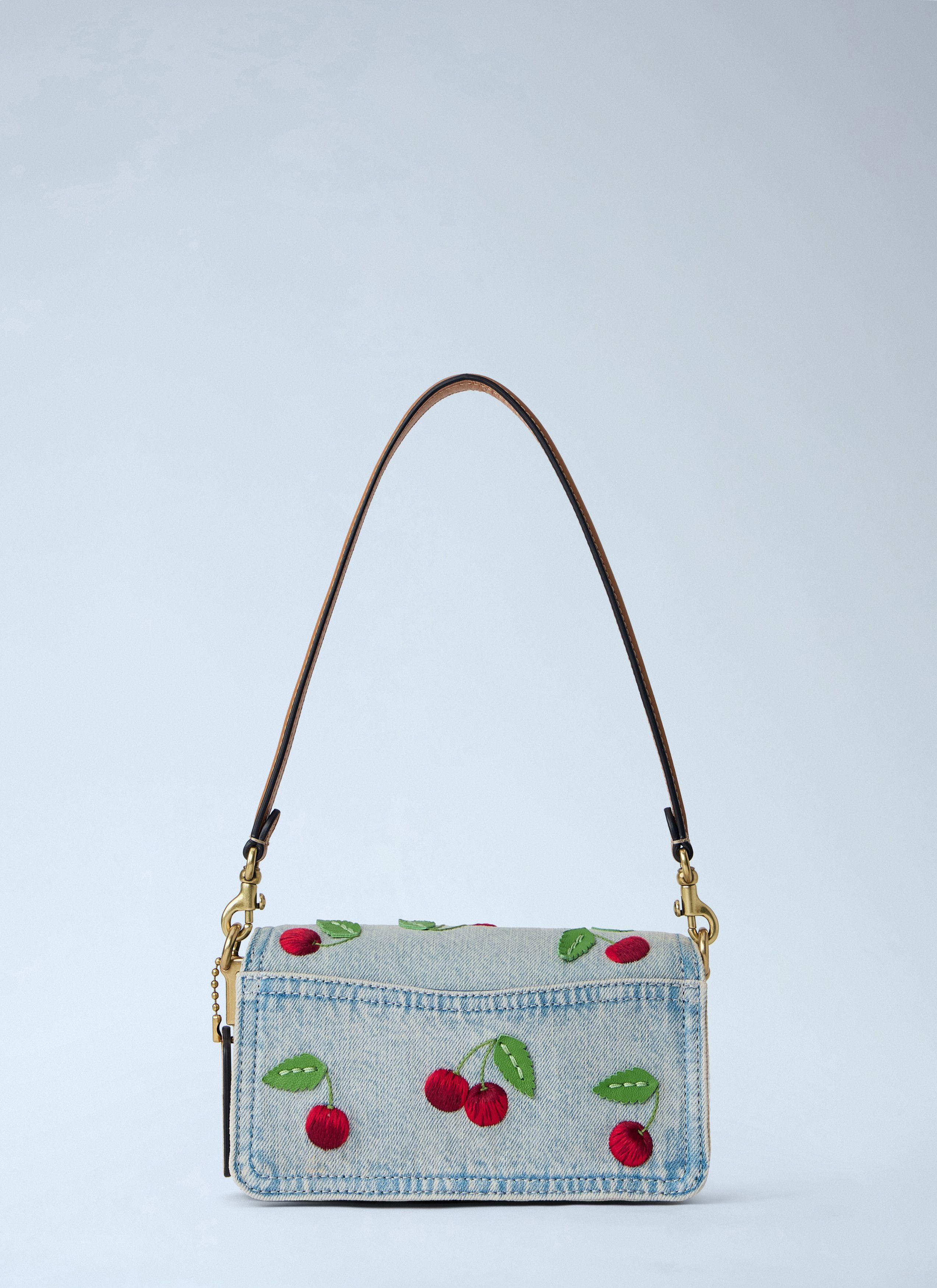 Coach Tabby Shoulder Bag 20 With Cherry Embroidery Size ONE SIZE - 3 Thumbnail