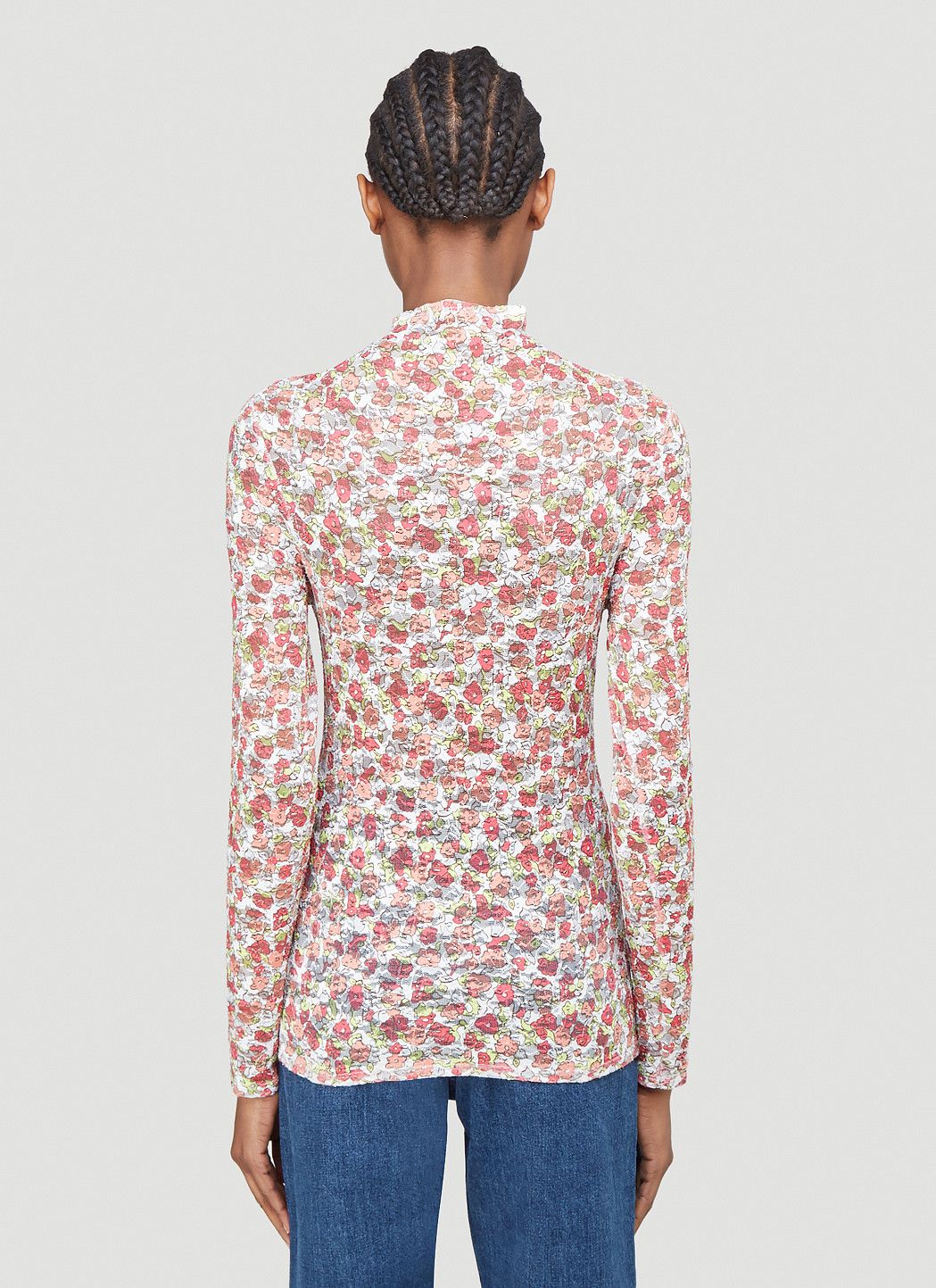 Collina Strada Cardio Nova Floral Lace Top Size S / US 4 / IT 40 - 4 Thumbnail