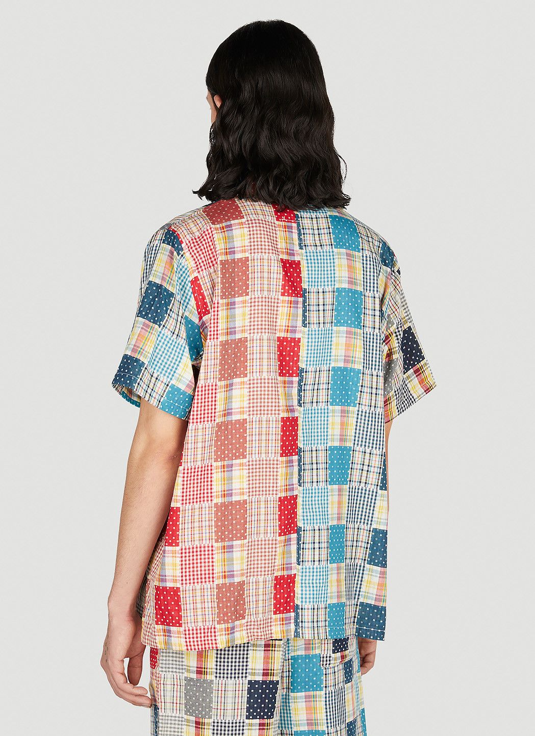 (di)vision Patchwork Check Shirt Size US L / EU 52-54 / 3 - 4 Thumbnail