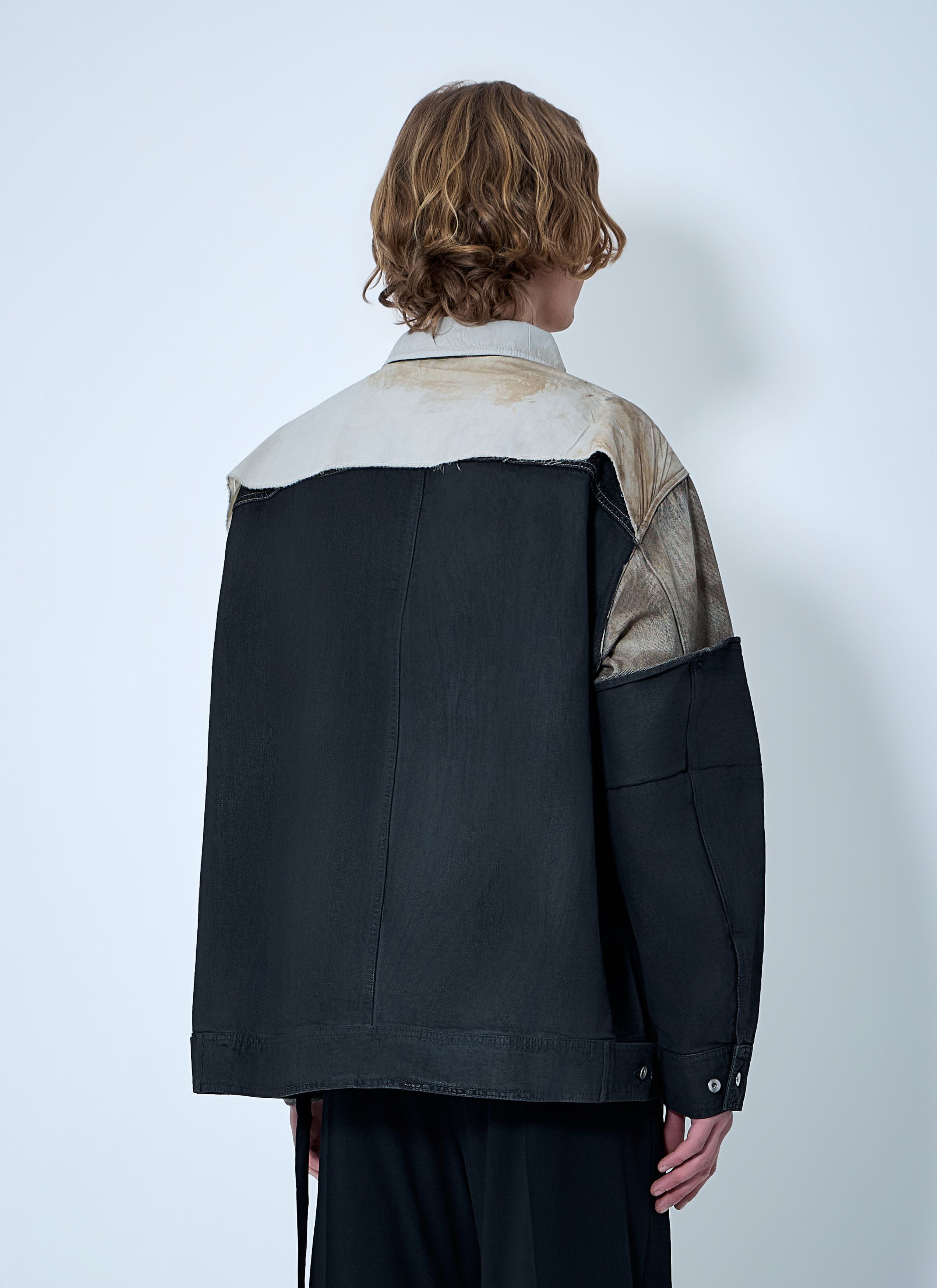Rick Owens Drkshdw Denim Patchwork Jacket Size US M / EU 48-50 / 2 - 4 Thumbnail