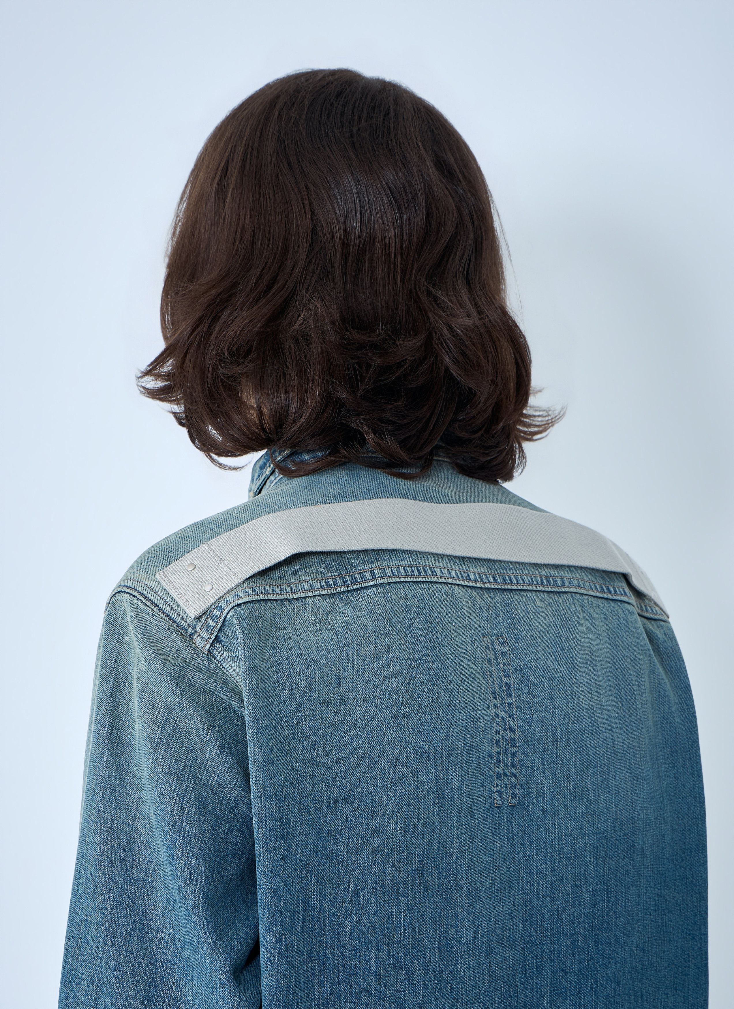 Rick Owens Drkshdw Denim Overshirt Jacket Size US L / EU 52-54 / 3 - 6 Thumbnail