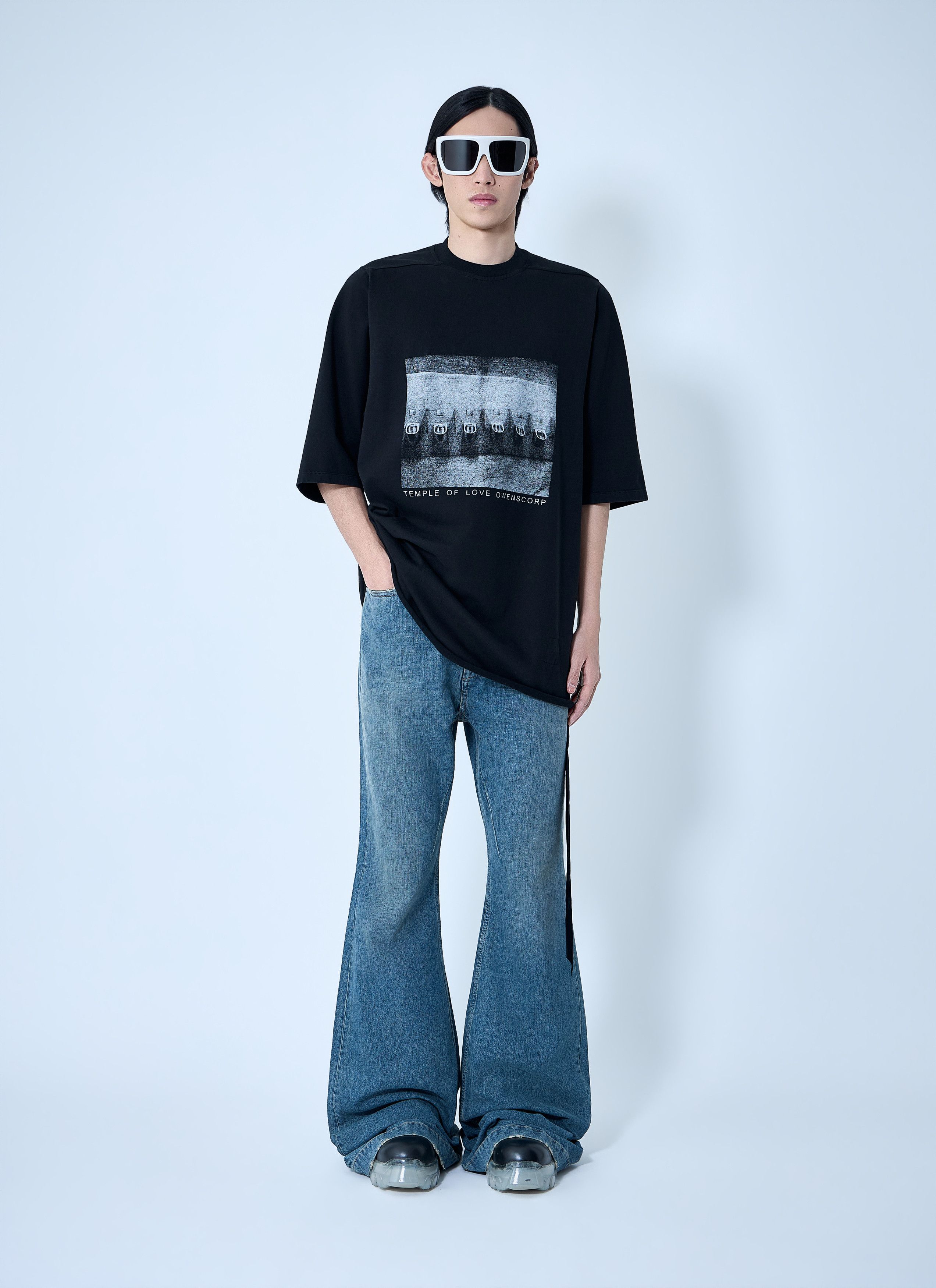 Rick Owens Drkshdw Denim Bolan Bootcut Pants Size US 28 / EU 44 - 2 Thumbnail