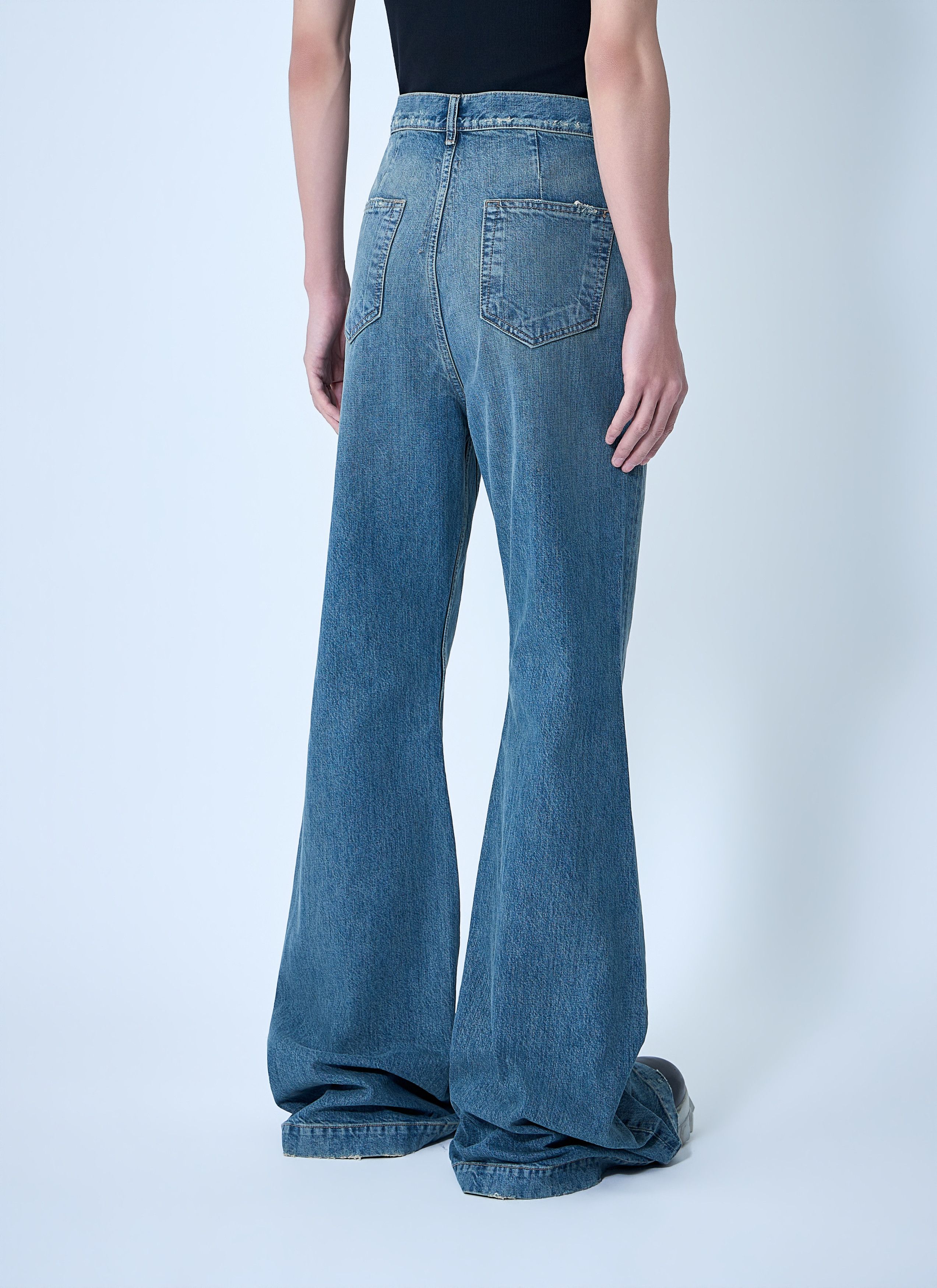 Rick Owens Drkshdw Denim Bolan Bootcut Pants Size US 32 / EU 48 - 4 Thumbnail
