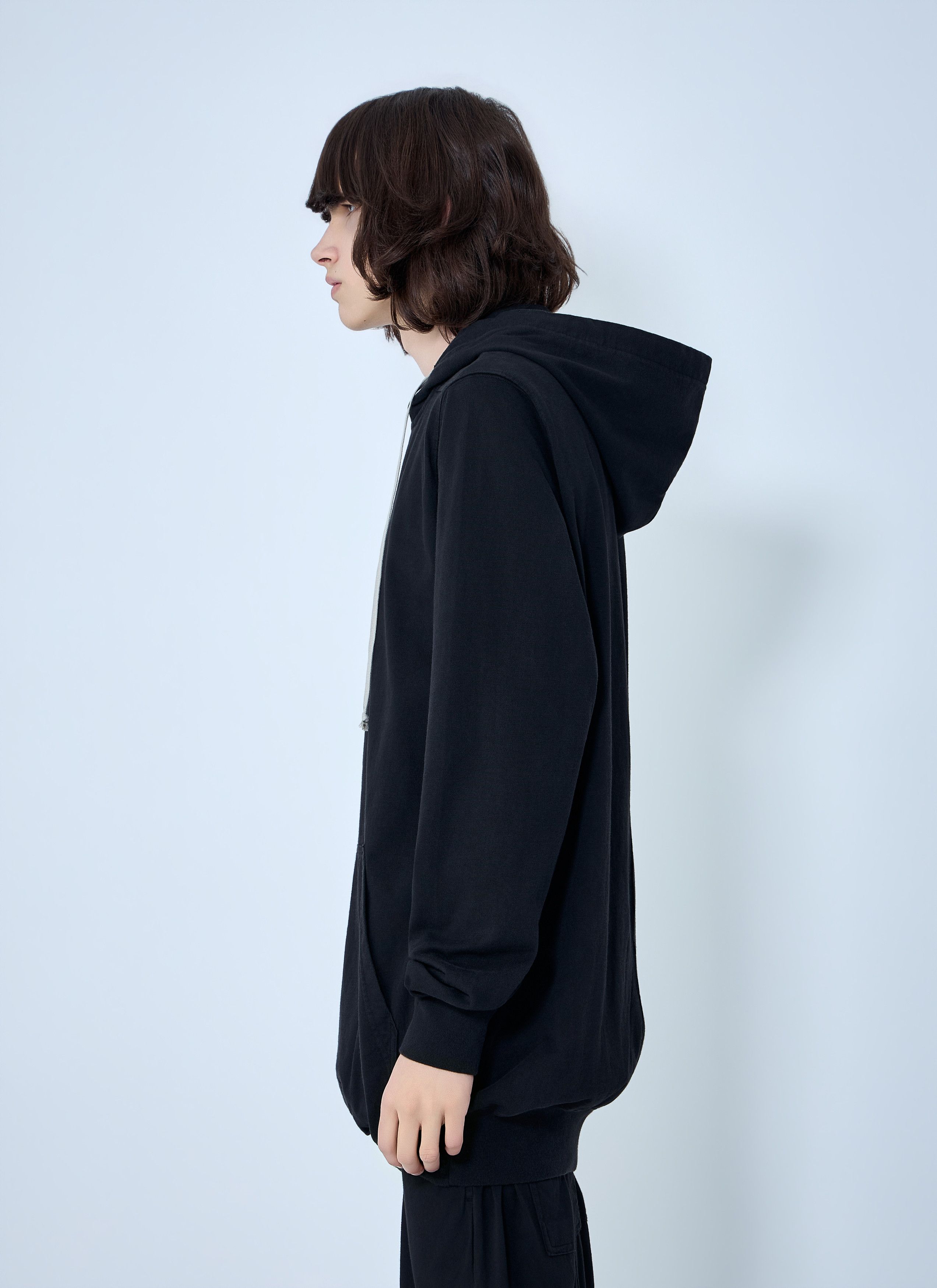 Rick Owens Drkshdw Drawstring Hooded Sweatshirt Size US L / EU 52-54 / 3 - 3 Thumbnail