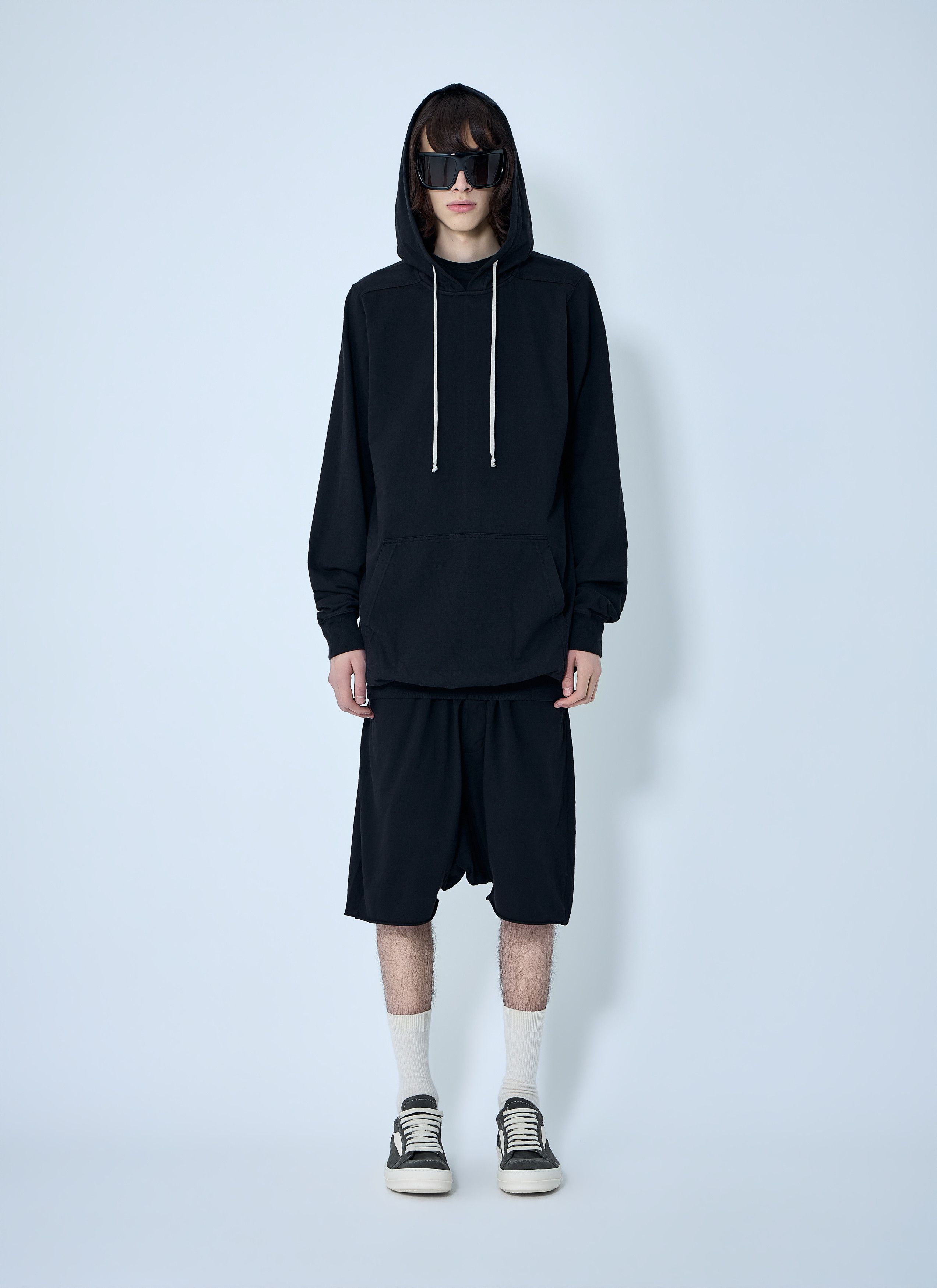 Rick Owens Drkshdw Drawstring Hooded Sweatshirt Size US S / EU 44-46 / 1 - 2 Thumbnail