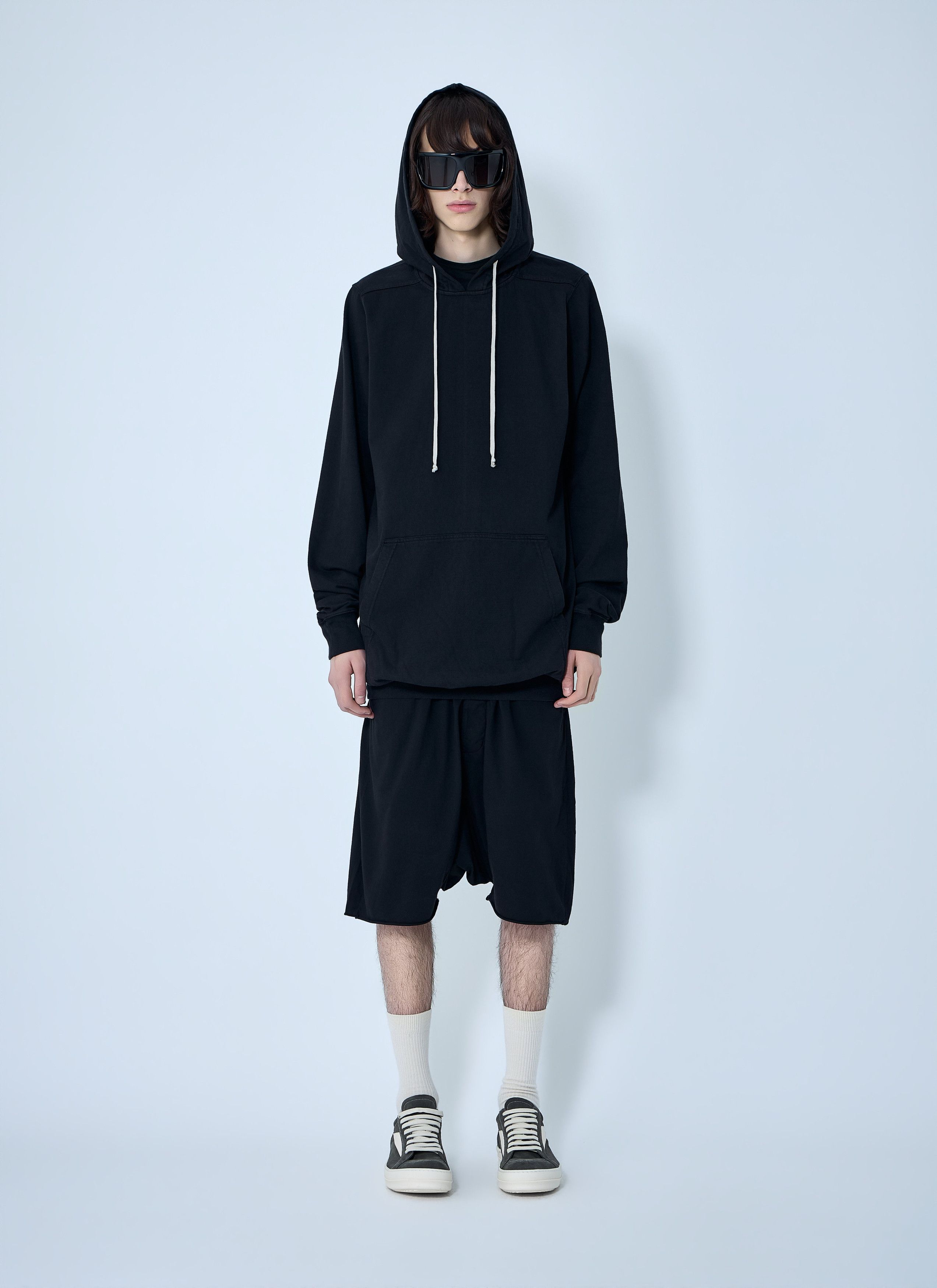 Rick Owens Drkshdw Drawstring Hooded Sweatshirt Size US XXL / EU 58 / 5 - 2 Thumbnail