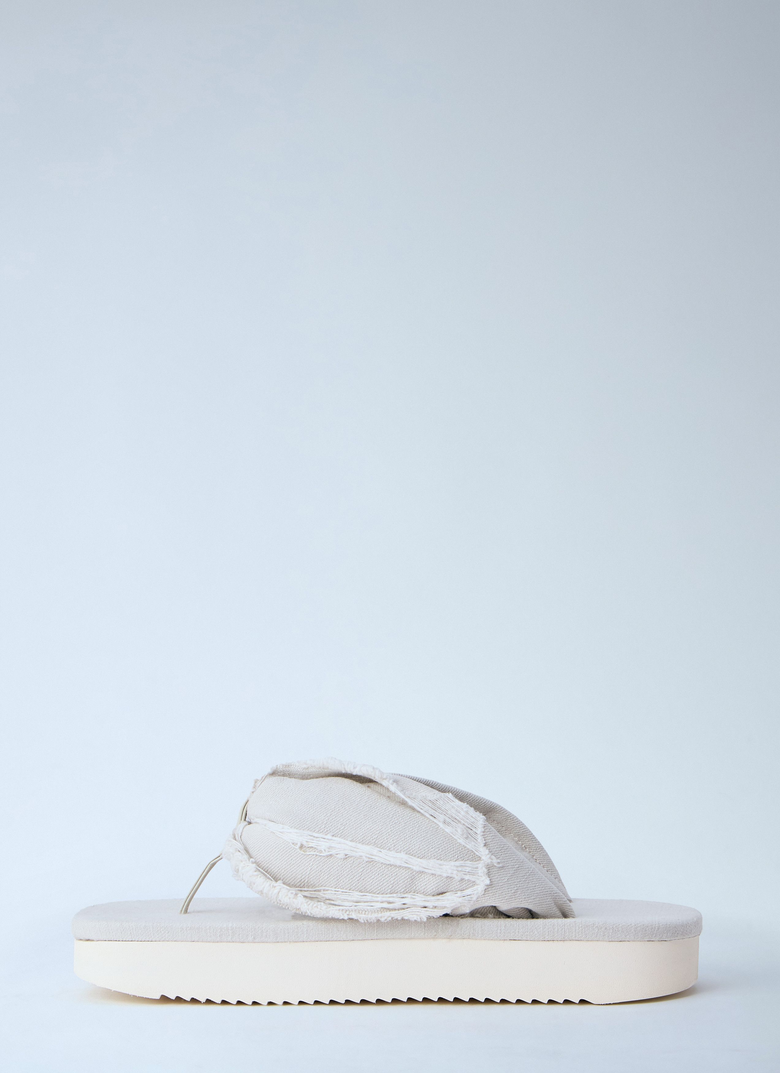 Rick Owens Drkshdw Frayed Edge Thong Sandals Size US 11 / EU 44 - 4 Thumbnail
