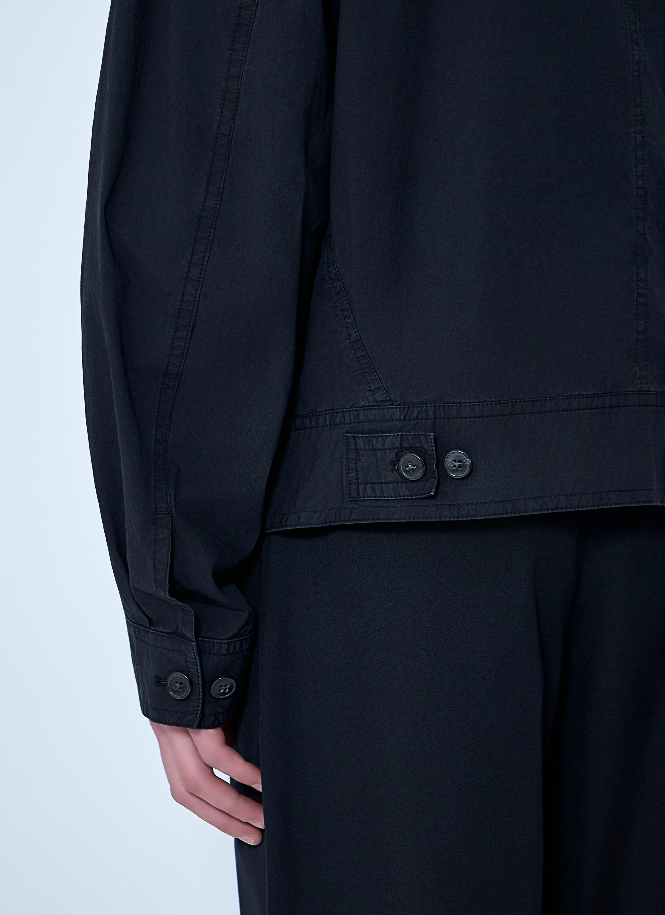 Dries Van Noten Cotton Jacket with Snap Fastening Size US L / EU 52-54 / 3 - 6 Thumbnail