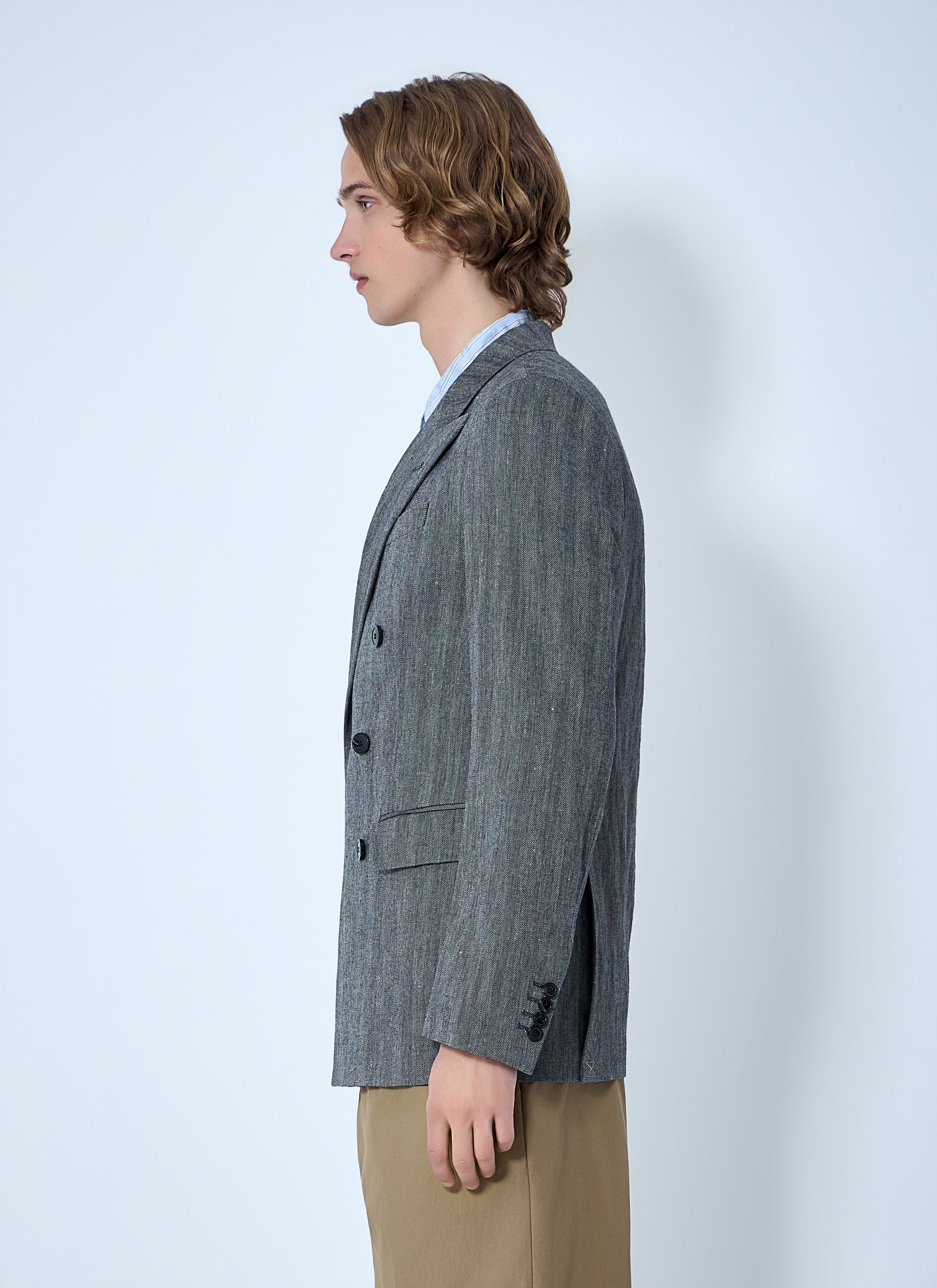 Dries Van Noten Double-Breasted Blazer Size US S / EU 44-46 / 1 - 3 Thumbnail