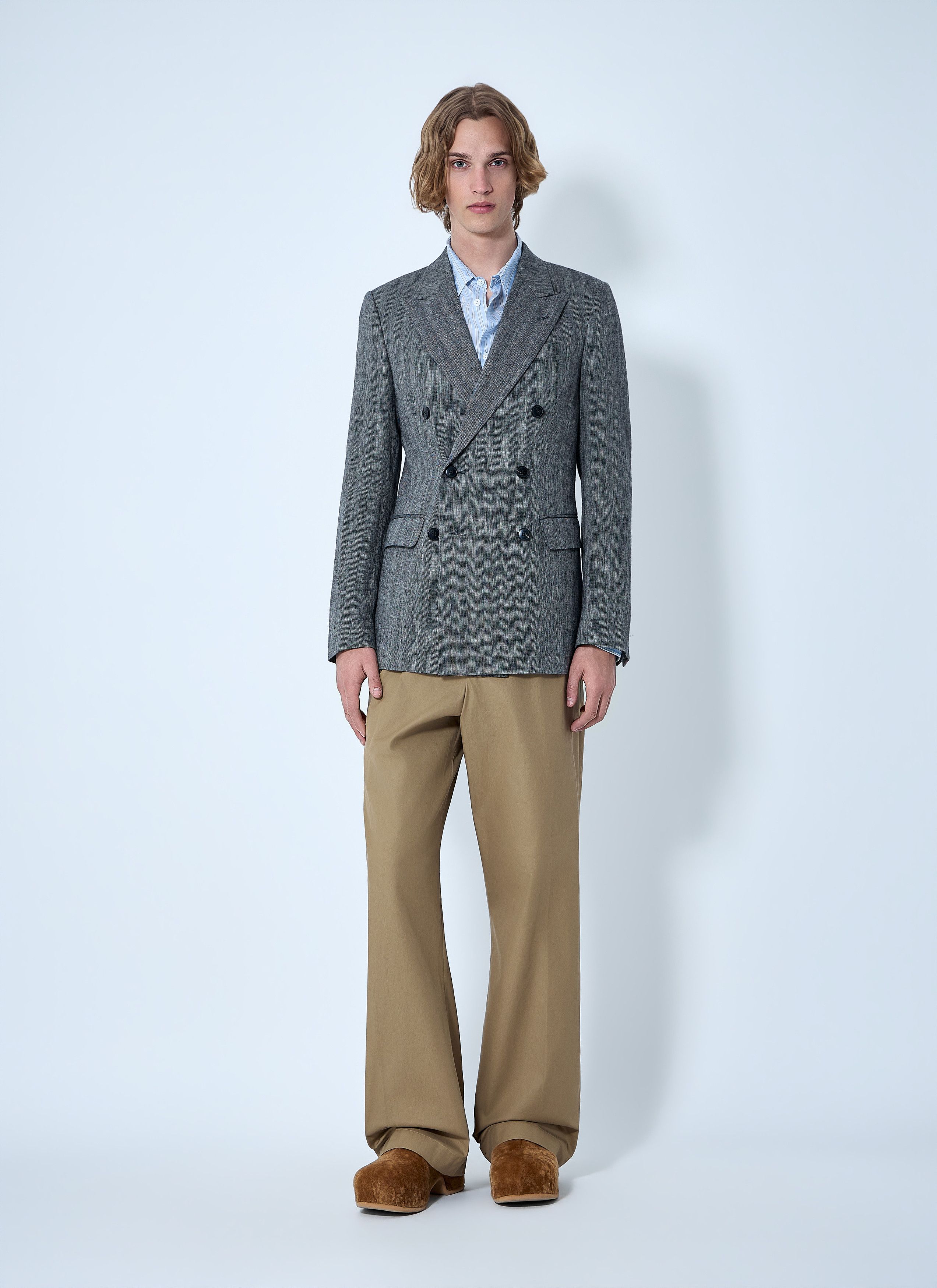 Dries Van Noten Double-Breasted Blazer Size US M / EU 48-50 / 2 - 2 Thumbnail