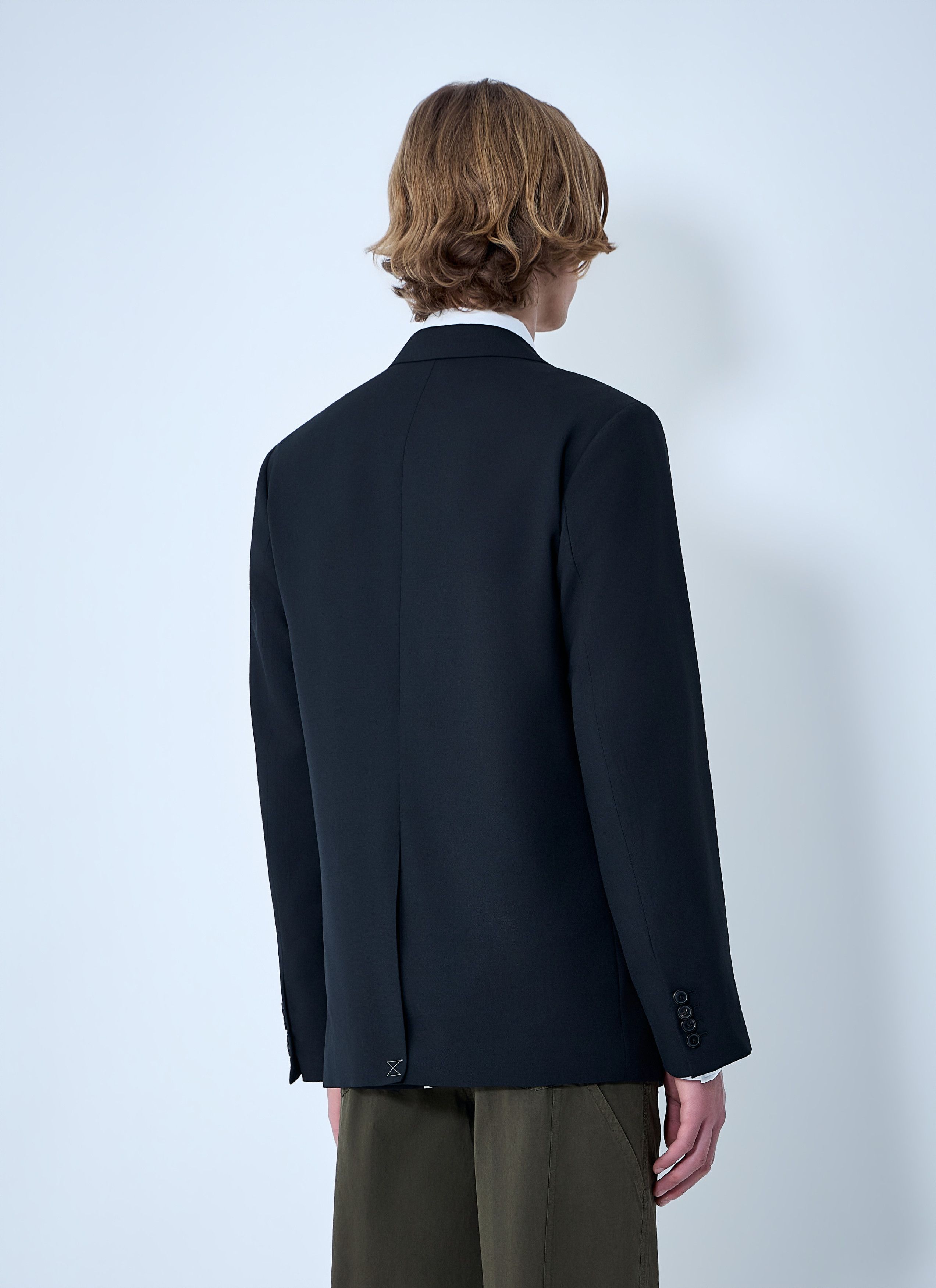 Dries Van Noten Single-Breasted Wool Blazer Size US M / EU 48-50 / 2 - 4 Thumbnail