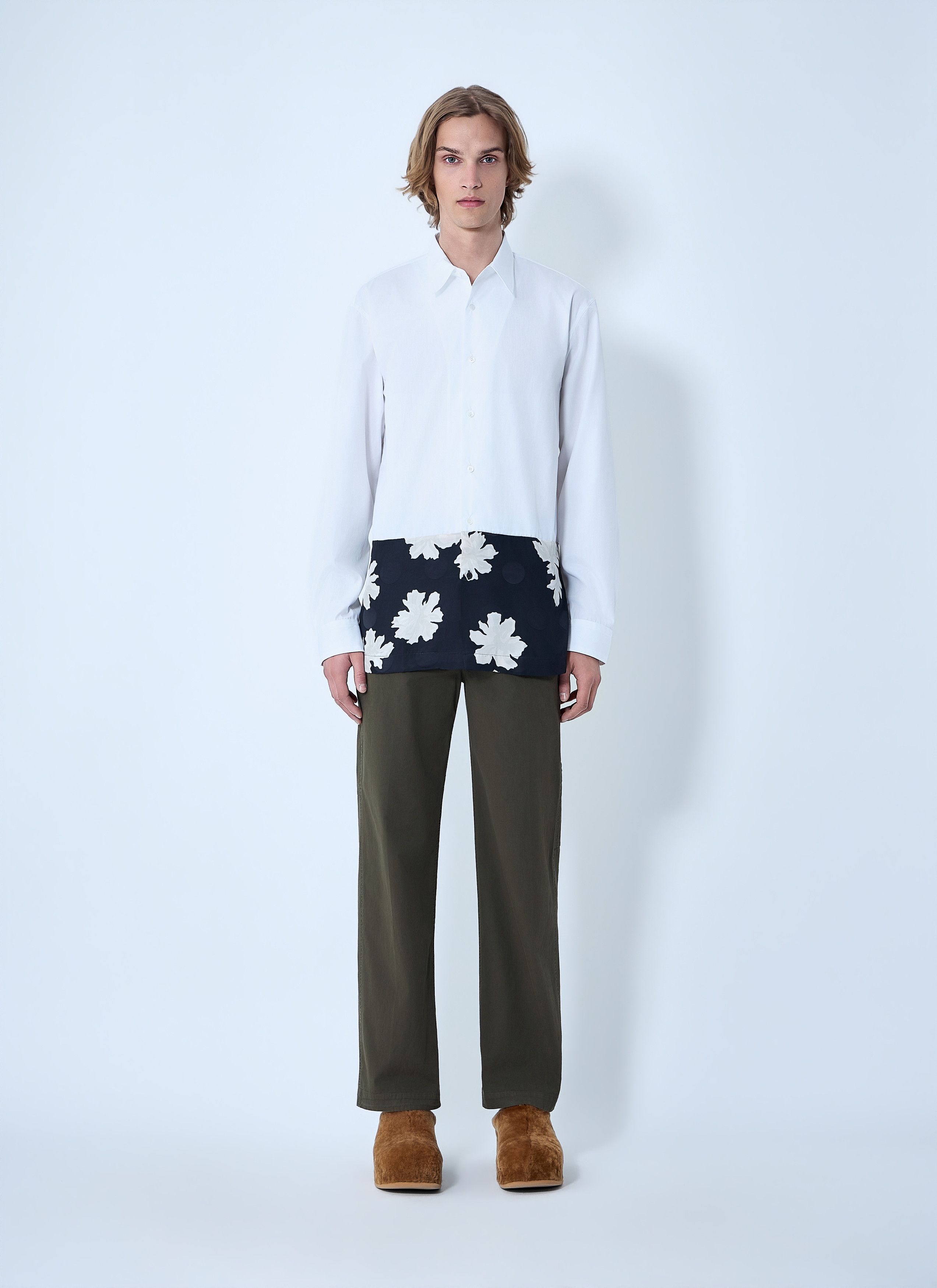 Dries Van Noten Capero Cotton Poplin Shirt Size US XL / EU 56 / 4 - 2 Thumbnail