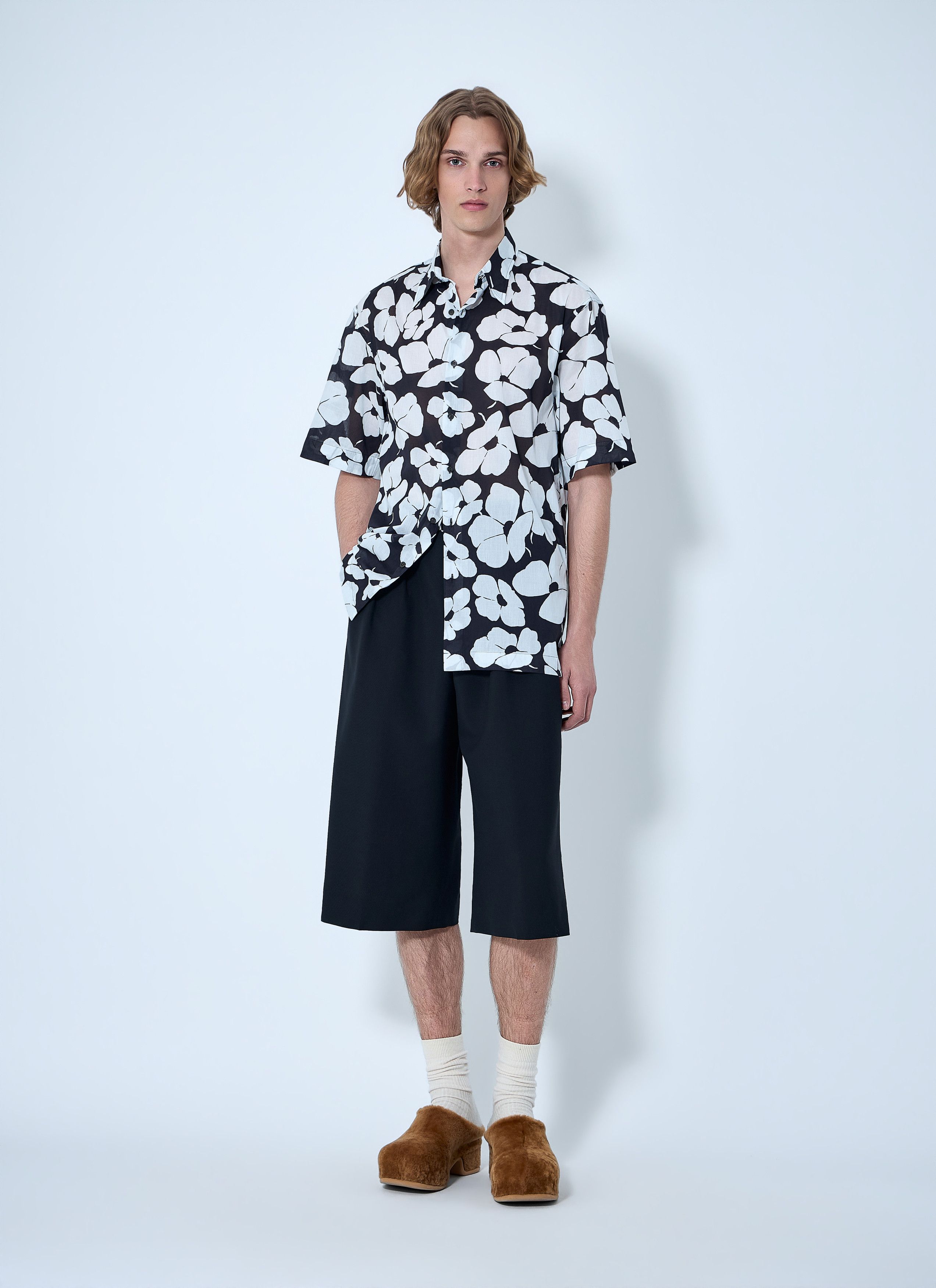 Dries Van Noten Floral Short-Sleeve Shirt Size US M / EU 48-50 / 2 - 2 Thumbnail