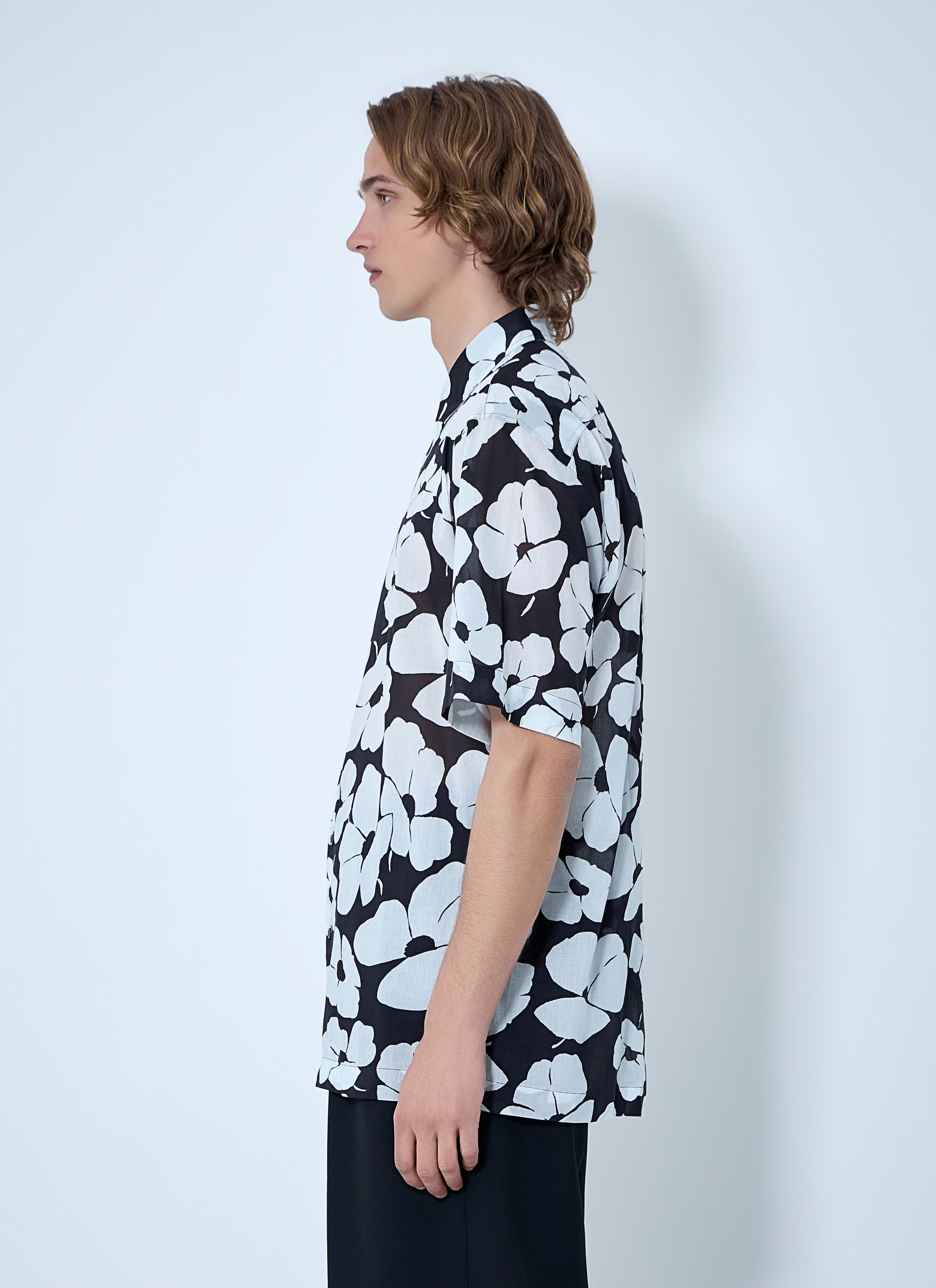 Dries Van Noten Floral Short-Sleeve Shirt Size US L / EU 52-54 / 3 - 3 Thumbnail