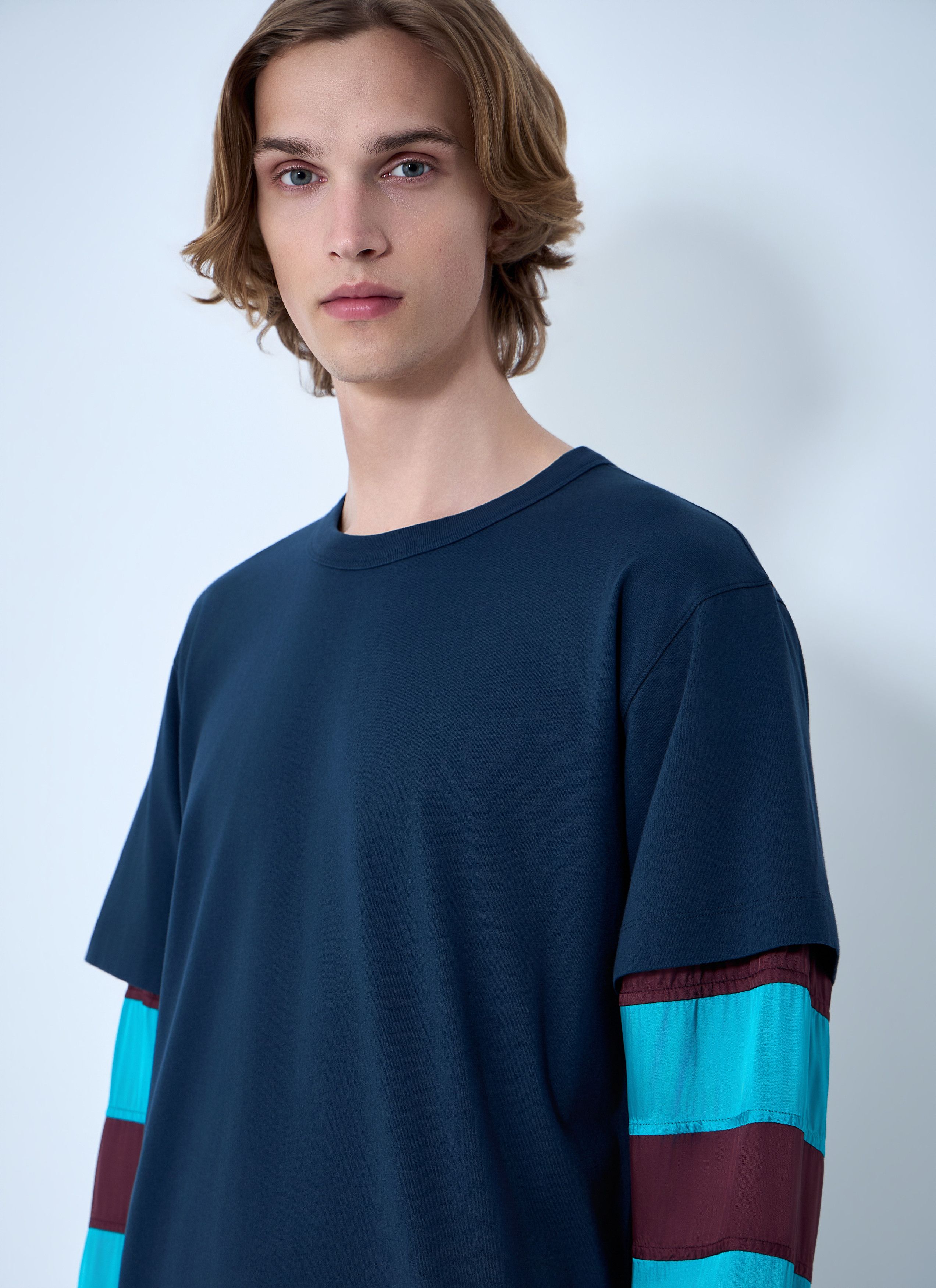 Dries Van Noten Contras Sleeves T-Shirt Size US M / EU 48-50 / 2 - 5 Thumbnail