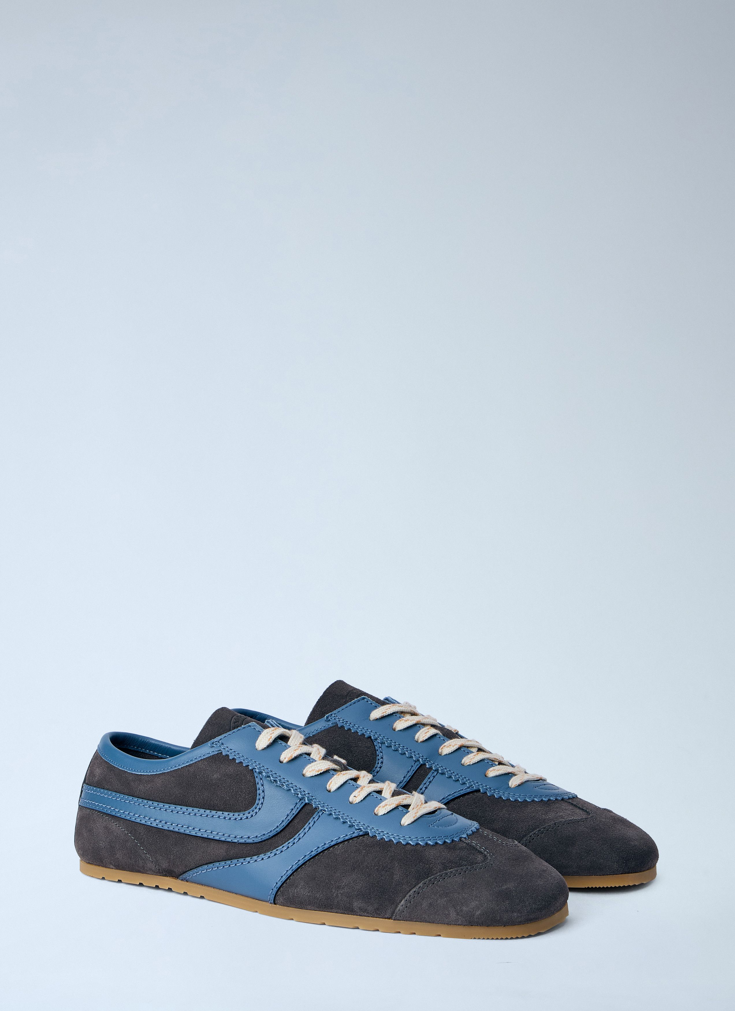 Dries Van Noten Suede Trimmed Sneakers Size US 11 / EU 44 - 2 Thumbnail