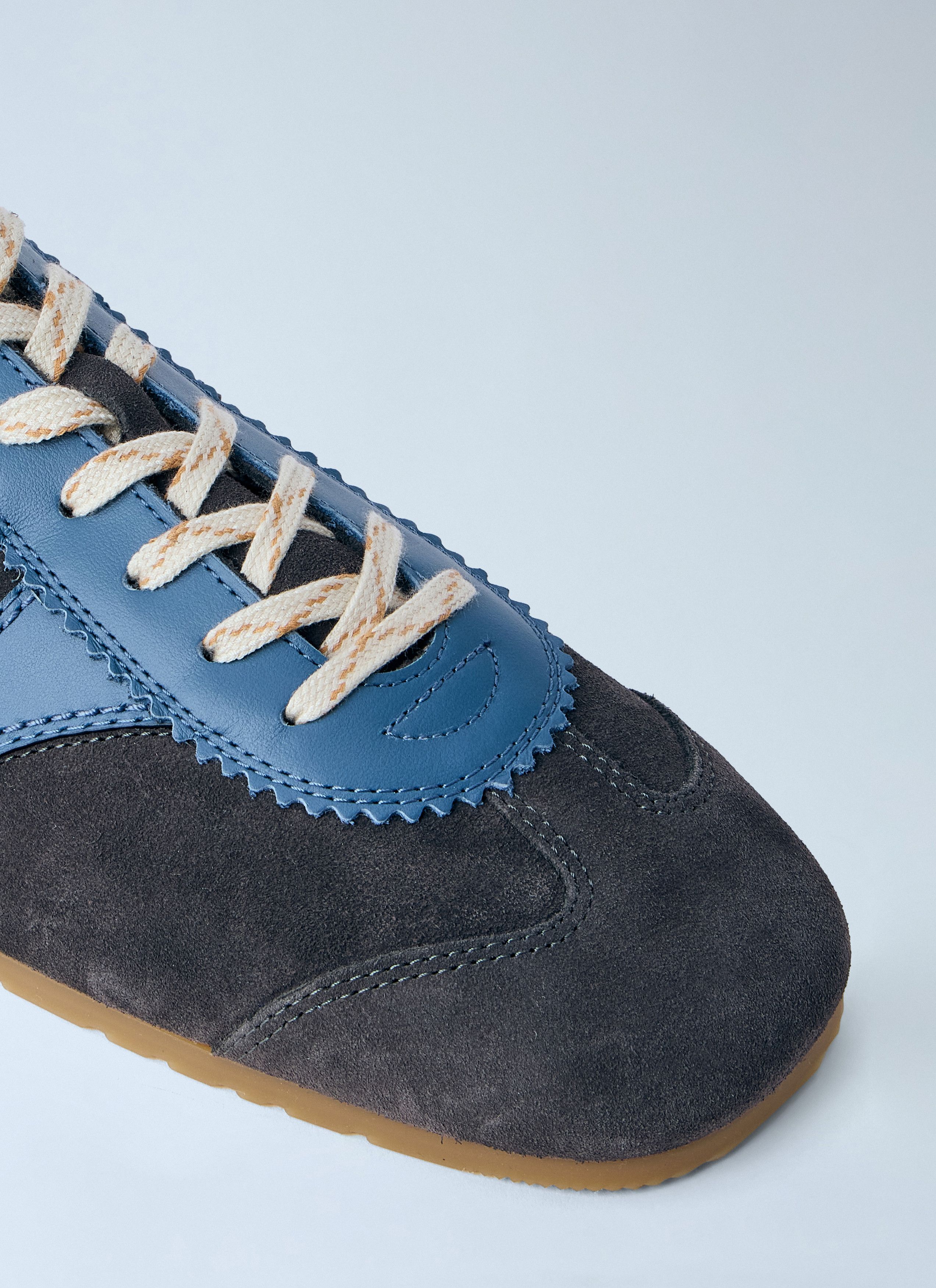 Dries Van Noten Suede Trimmed Sneakers Size US 11 / EU 44 - 3 Thumbnail