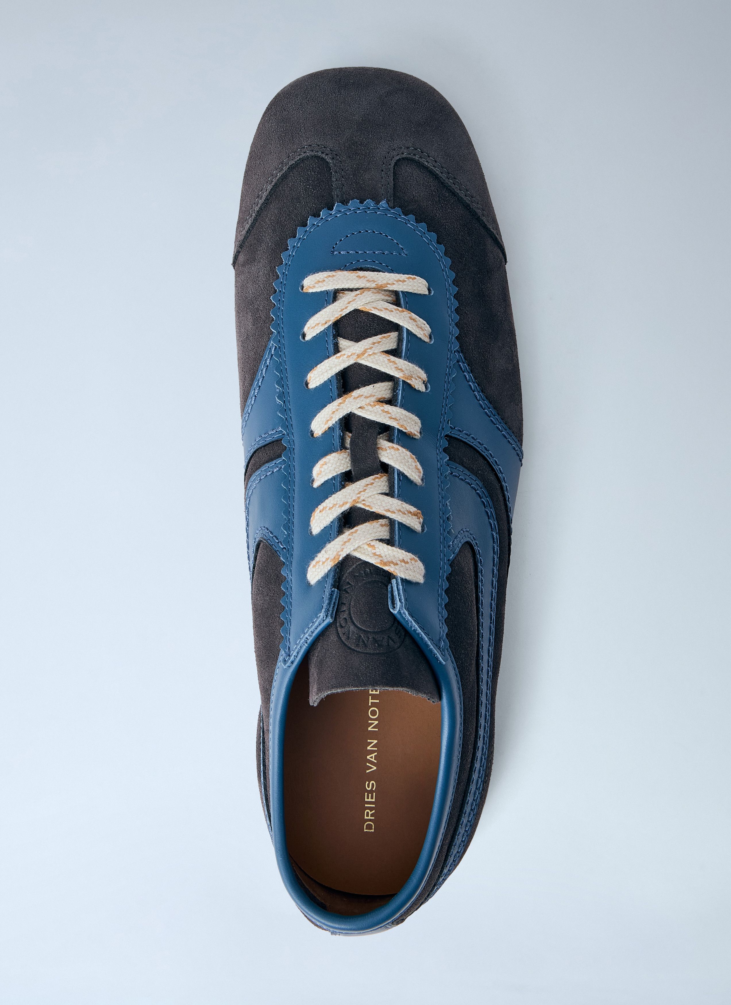 Dries Van Noten Suede Trimmed Sneakers Size US 11 / EU 44 - 6 Thumbnail