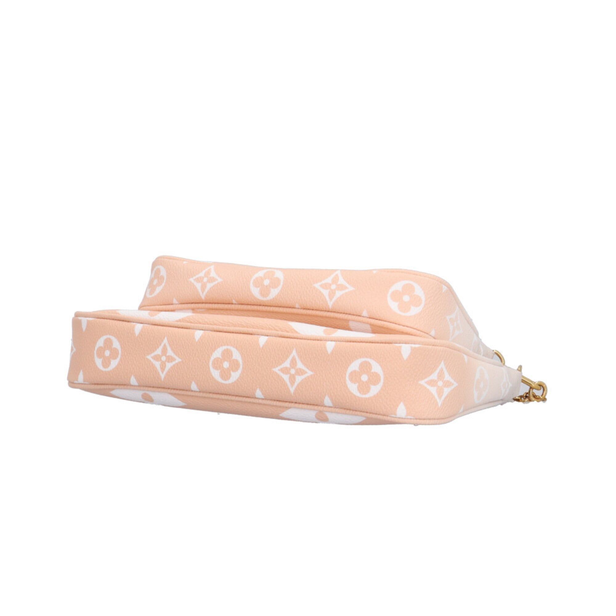 Louis Vuitton Louis Vuitton Multi Pochette Accessoires Giant Monogram Shoulder Bag, M57633, Pink, Women's, LOUIS VUITTON, 2-way Size ONE SIZE - 5 Thumbnail
