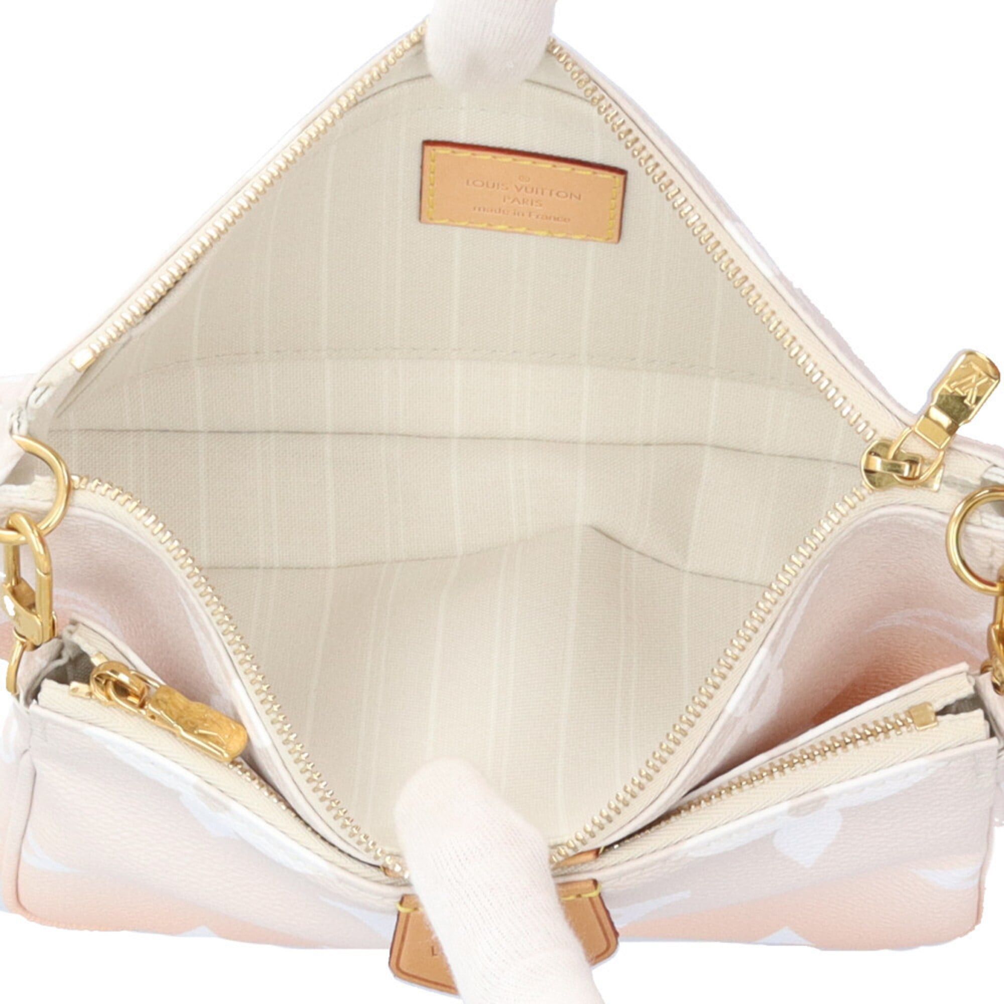 Louis Vuitton Louis Vuitton Multi Pochette Accessoires Giant Monogram Shoulder Bag, M57633, Pink, Women's, LOUIS VUITTON, 2-way Size ONE SIZE - 6 Thumbnail