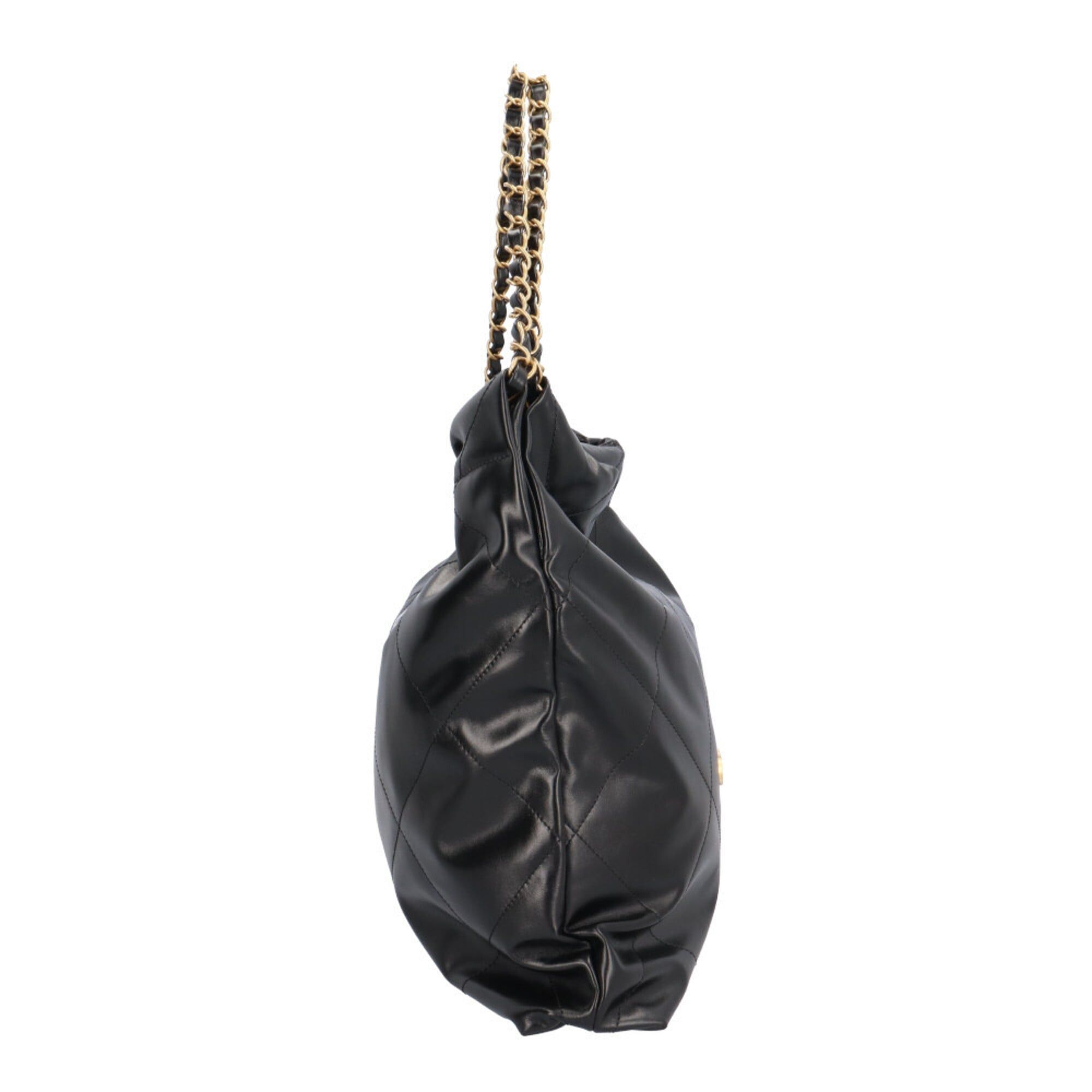 Chanel Chanel 22 Small Shoulder Bag, AS3260, Black, Women's, Chain Size ONE SIZE - 4 Thumbnail