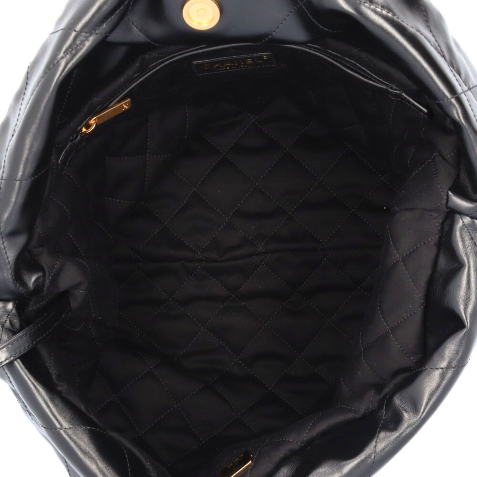 Chanel Chanel 22 Small Shoulder Bag, AS3260, Black, Women's, Chain Size ONE SIZE - 7 Thumbnail