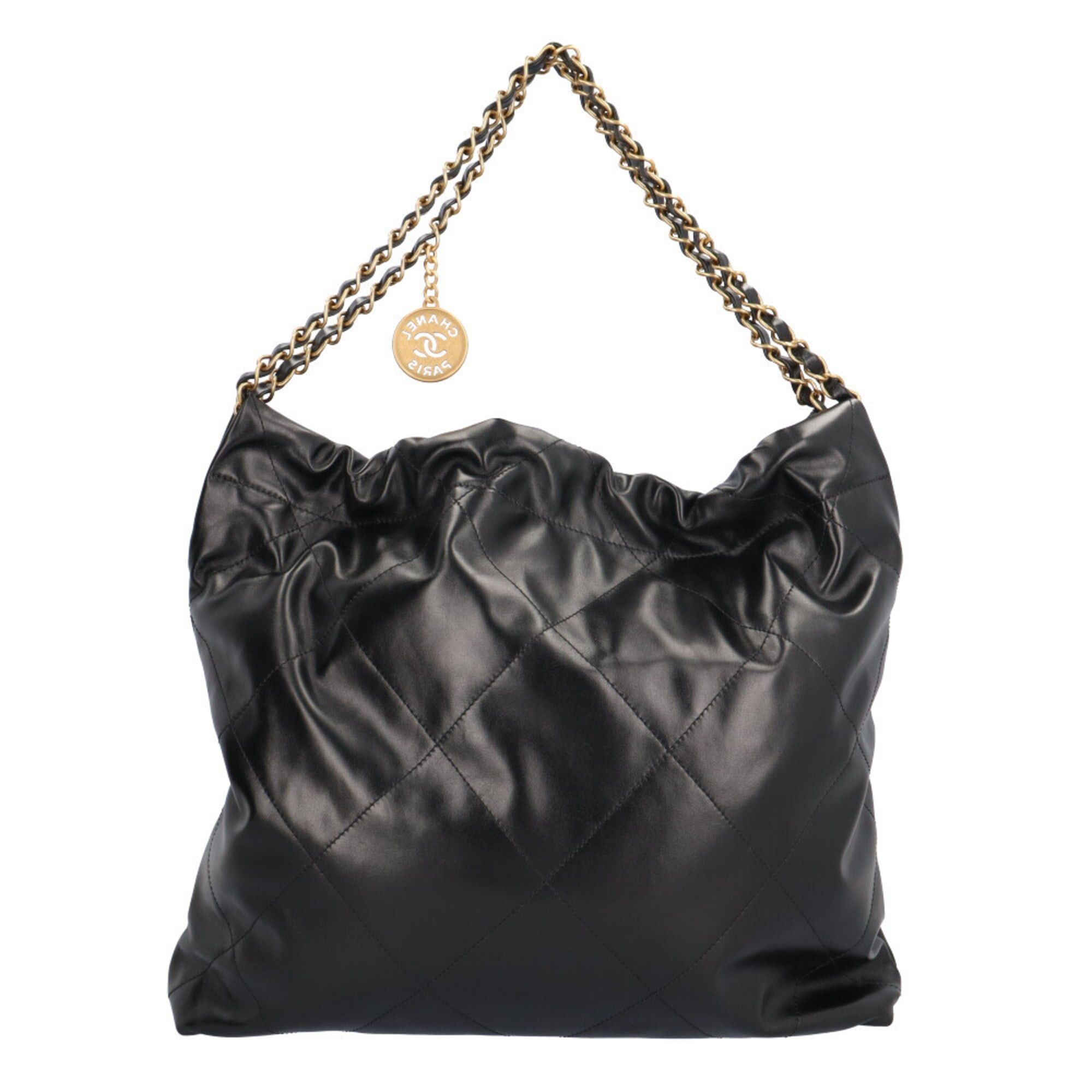 Chanel Chanel 22 Small Shoulder Bag, AS3260, Black, Women's, Chain Size ONE SIZE - 3 Thumbnail
