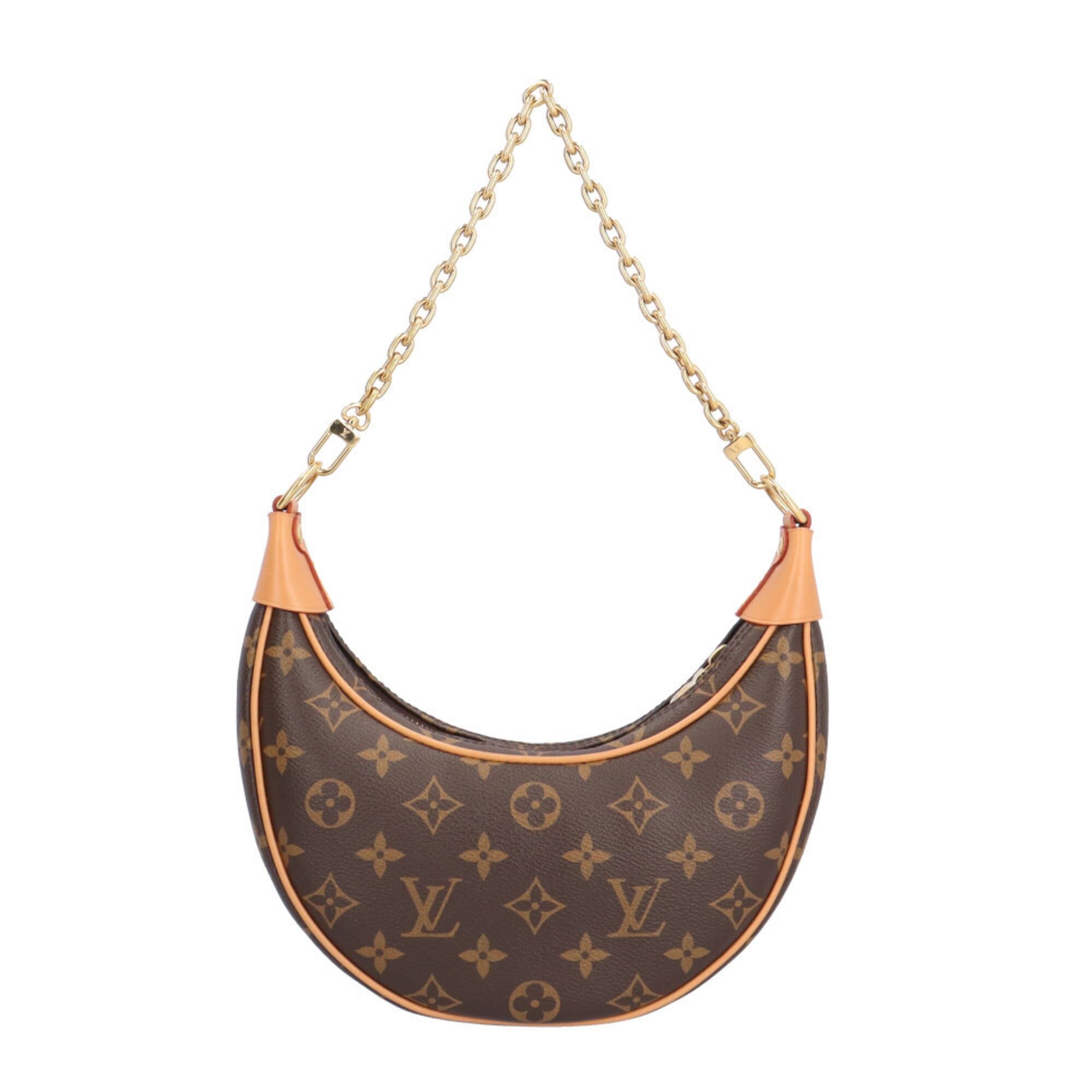 Louis Vuitton Louis Vuitton Loop Monogram Shoulder Bag, Canvas M81098 Brown, Women's, LOUIS VUITTON 2-way Size ONE SIZE - 3 Thumbnail