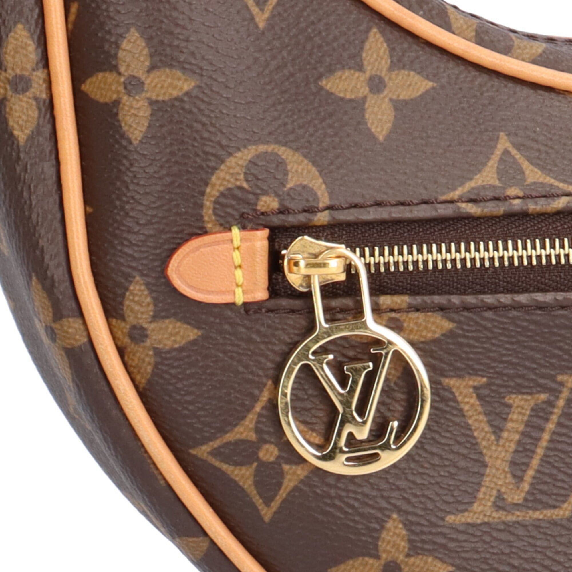 Louis Vuitton Louis Vuitton Loop Monogram Shoulder Bag, Canvas M81098 Brown, Women's, LOUIS VUITTON 2-way Size ONE SIZE - 8 Thumbnail
