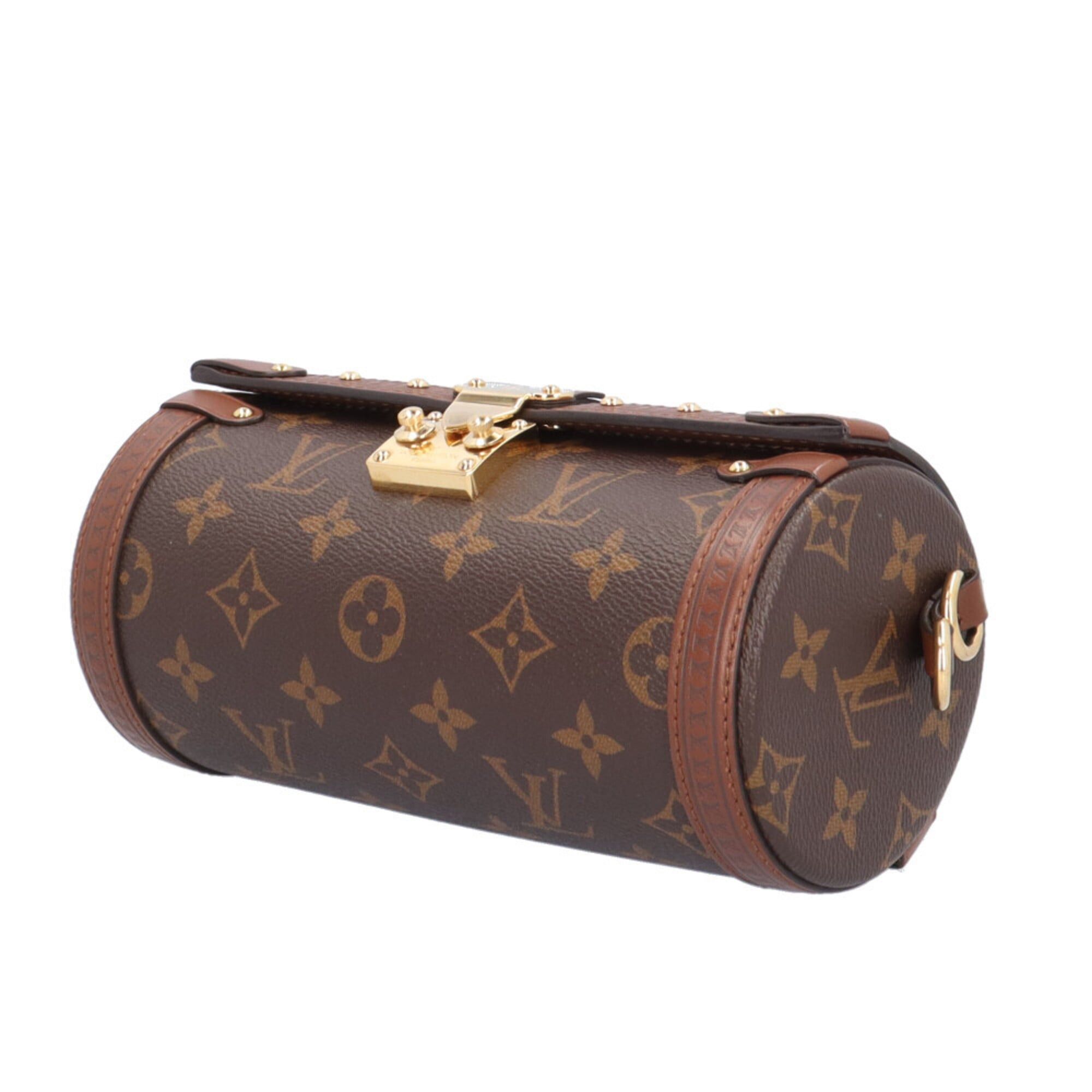 Louis Vuitton Louis Vuitton Papillon Trunk Monogram Shoulder Bag, Canvas M57835, Brown, Women's, LOUIS VUITTON, 2-way Size ONE SIZE - 6 Thumbnail