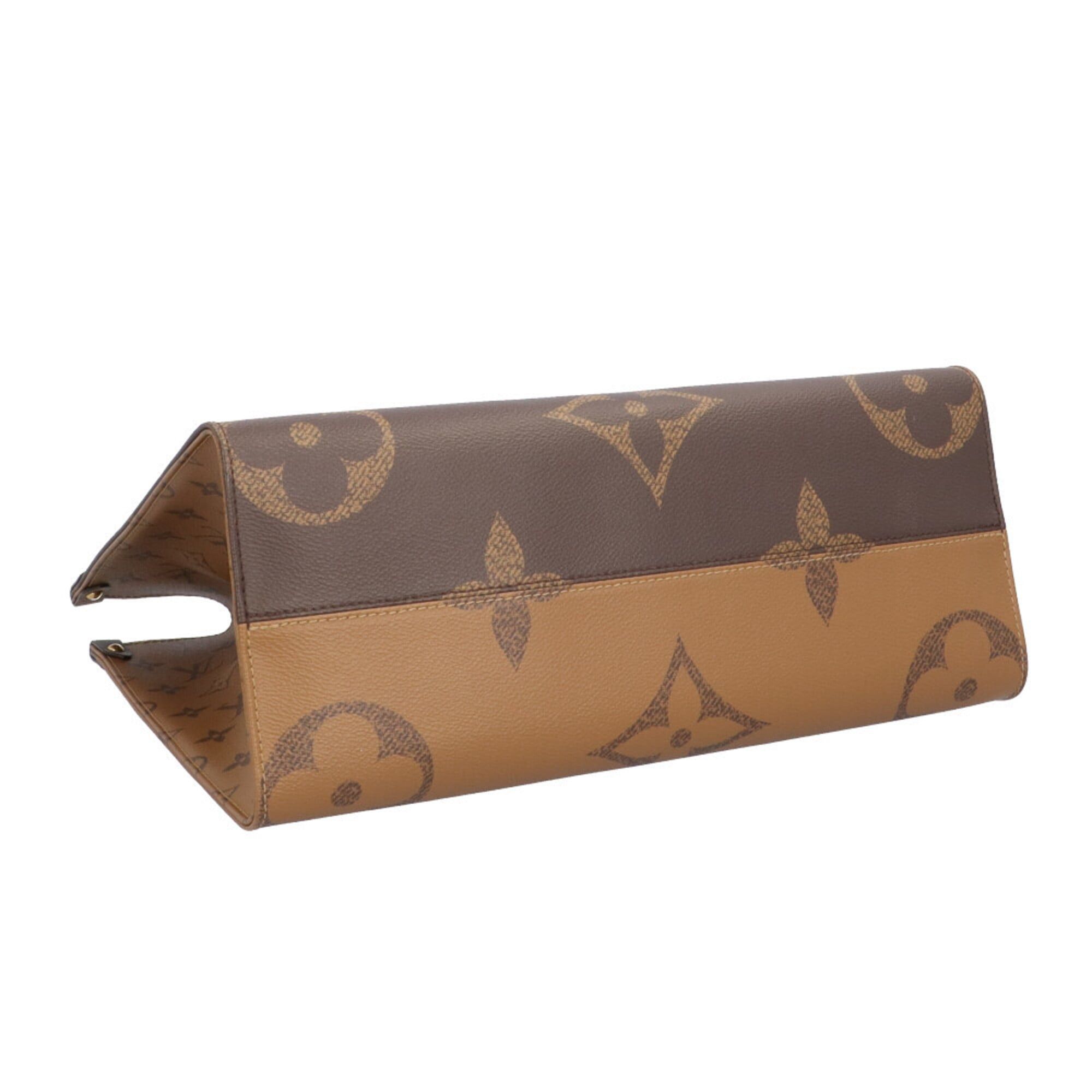 Louis Vuitton Louis Vuitton OnTheGo MM Monogram Giant Tote Bag, Reverse M45321 Brown, Women's, LOUIS VUITTON 2-way Size ONE SIZE - 6 Thumbnail