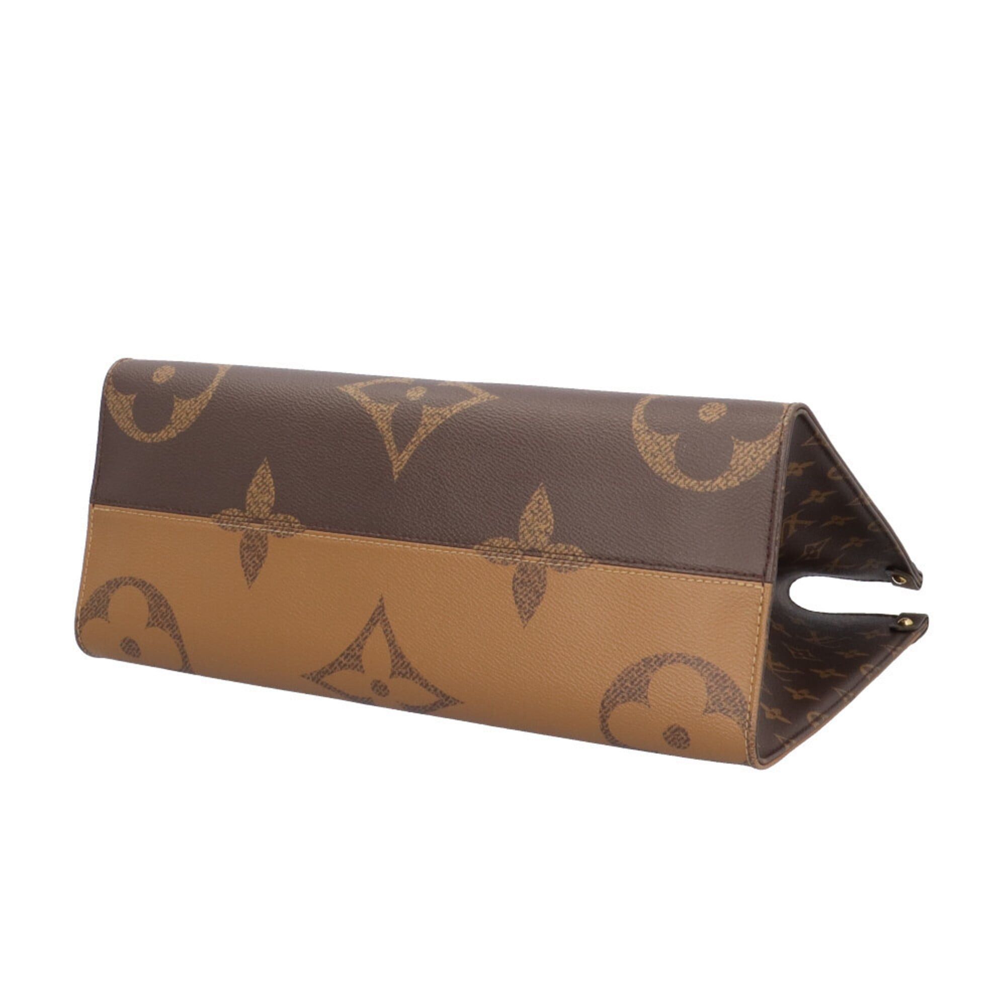 Louis Vuitton Louis Vuitton OnTheGo MM Monogram Giant Tote Bag, Reverse M45321 Brown, Women's, LOUIS VUITTON 2-way Size ONE SIZE - 7 Thumbnail
