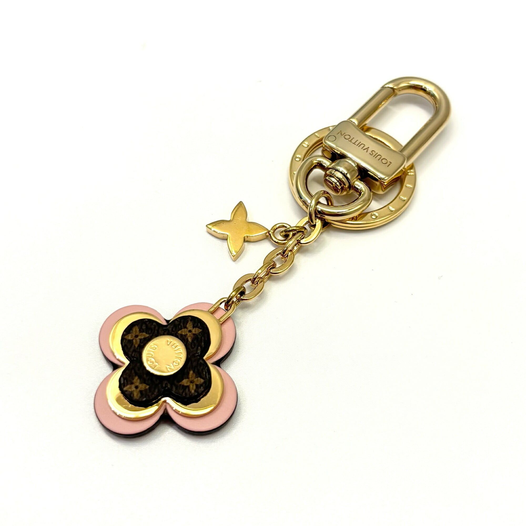 Louis Vuitton Louis Vuitton Portefeuille Blooming Flower BB Bag Charm Gold M68085 LOUIS VUITTON Size ONE SIZE - 3 Thumbnail