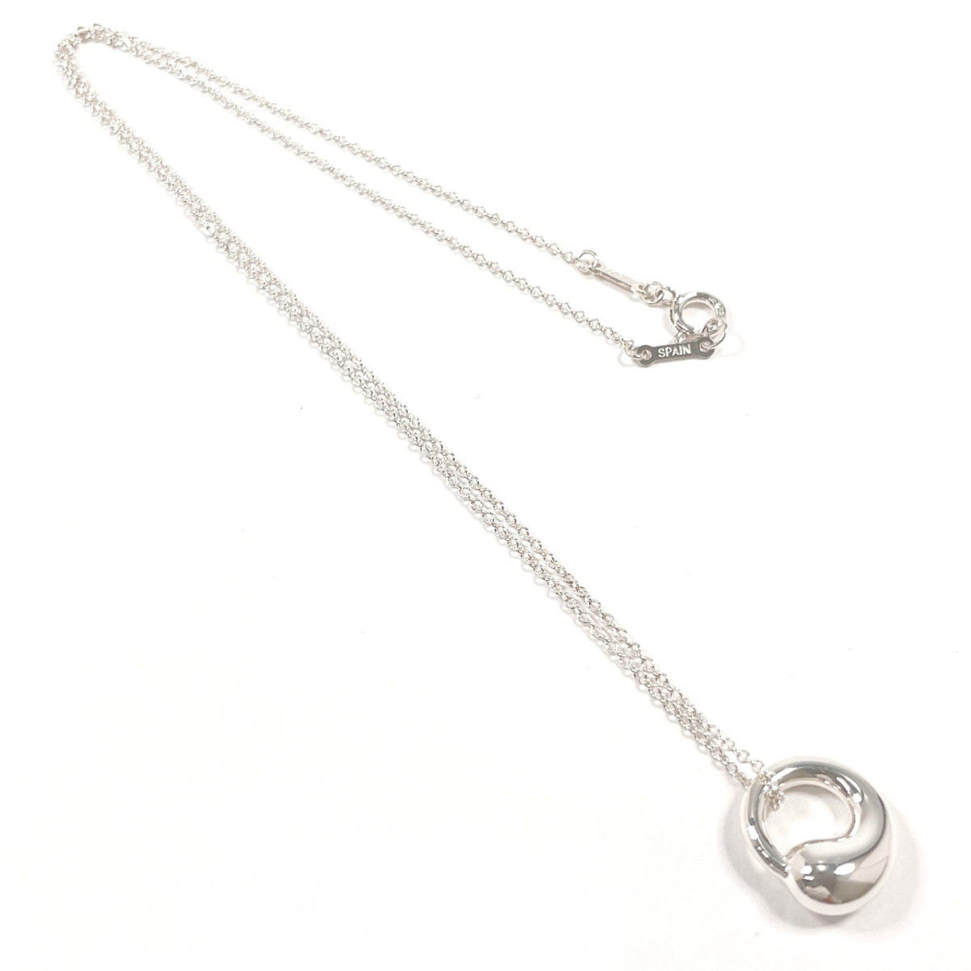 Tiffany & Co. TIFFANY&Co. Tiffany Eternal Circle Elsa Peretti Necklace, Sterling Silver 925, Women's Size ONE SIZE - 3 Thumbnail