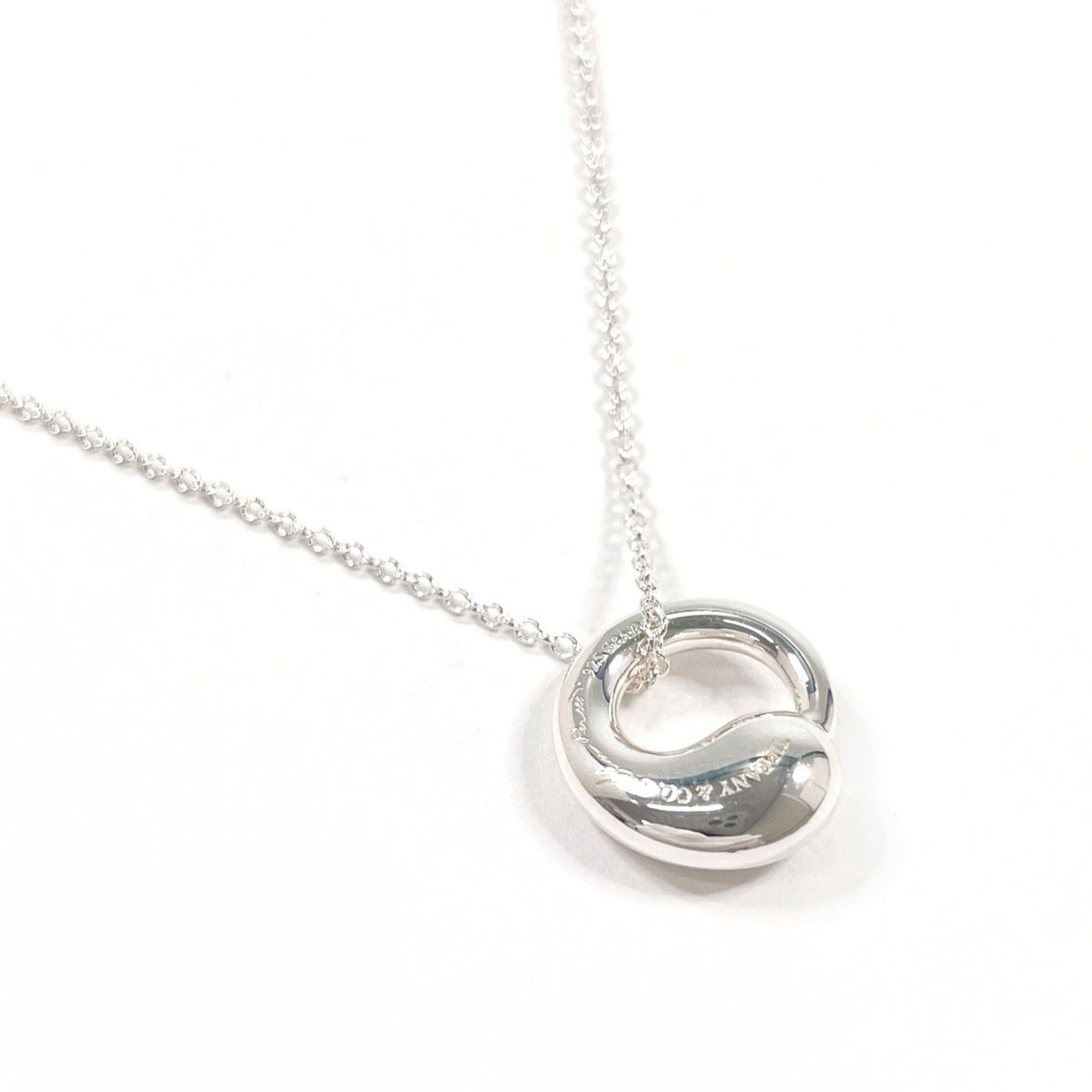 Tiffany & Co. TIFFANY&Co. Tiffany Eternal Circle Elsa Peretti Necklace, Sterling Silver 925, Women's Size ONE SIZE - 2 Thumbnail