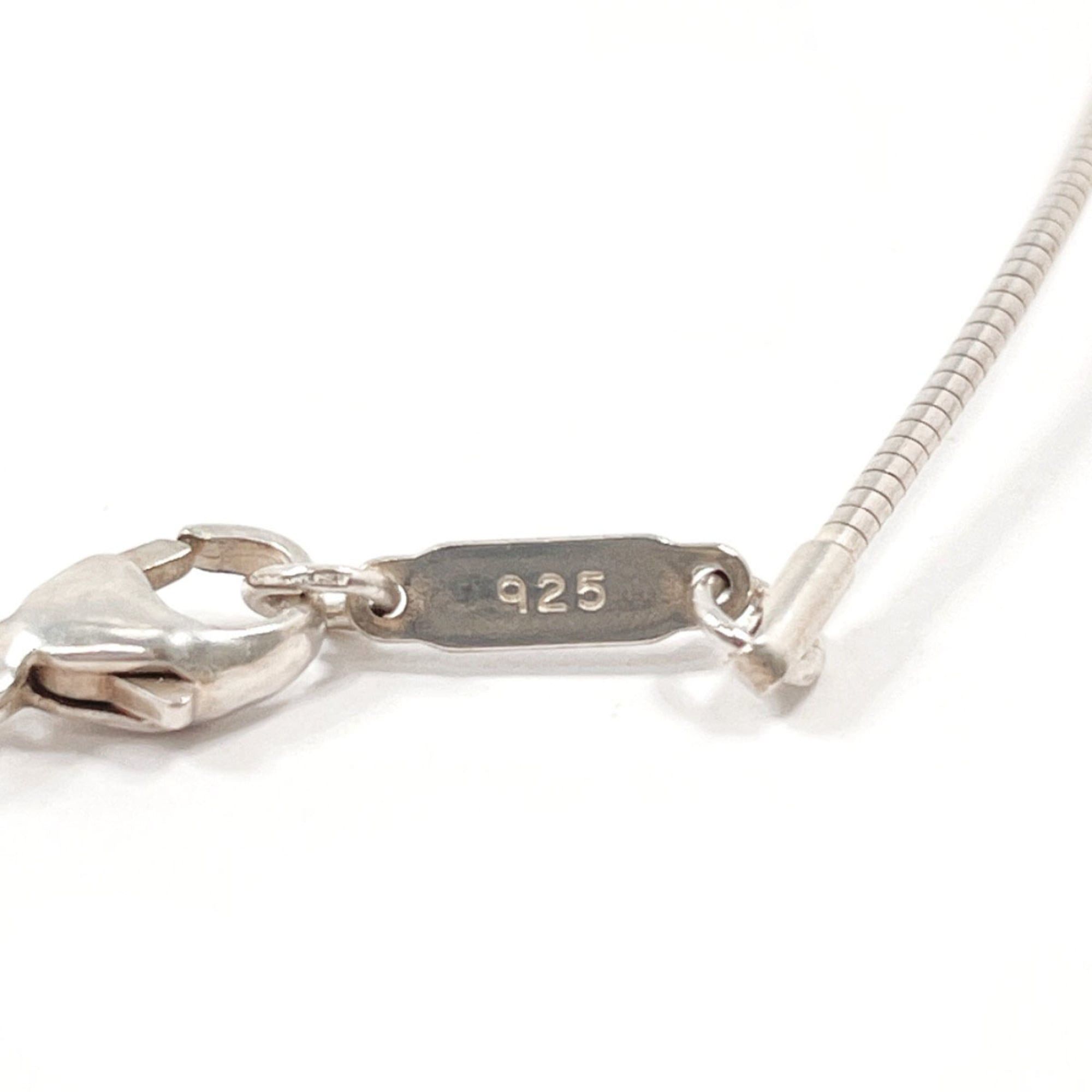 Tiffany & Co. TIFFANY&Co. Tiffany Pierced Heart Necklace, Sterling Silver 925, Silver, Women's Size ONE SIZE - 6 Thumbnail