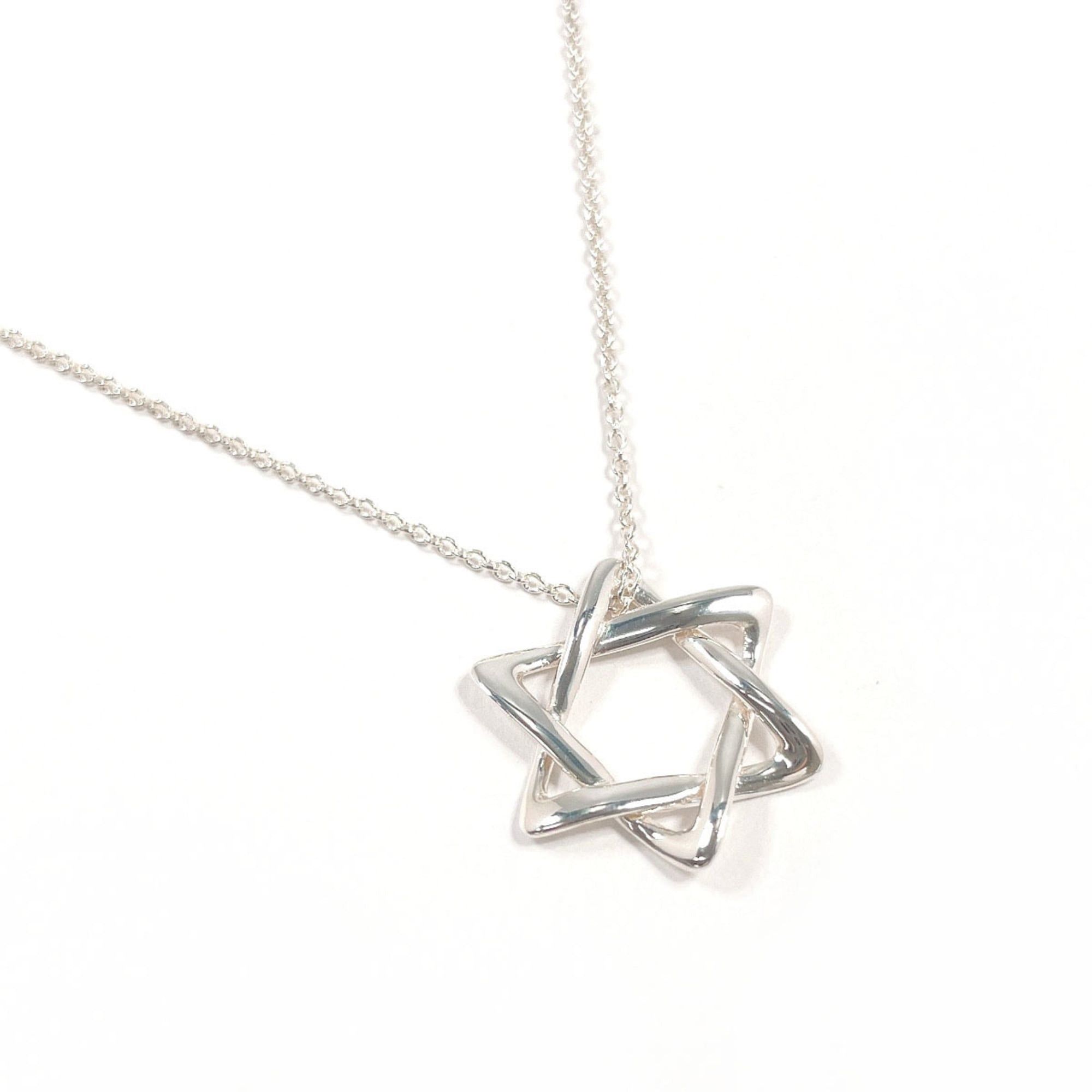 Tiffany & Co. TIFFANY&Co. Tiffany Star of David Elsa Peretti Necklace, Sterling Silver 925, Women's Size ONE SIZE - 2 Thumbnail