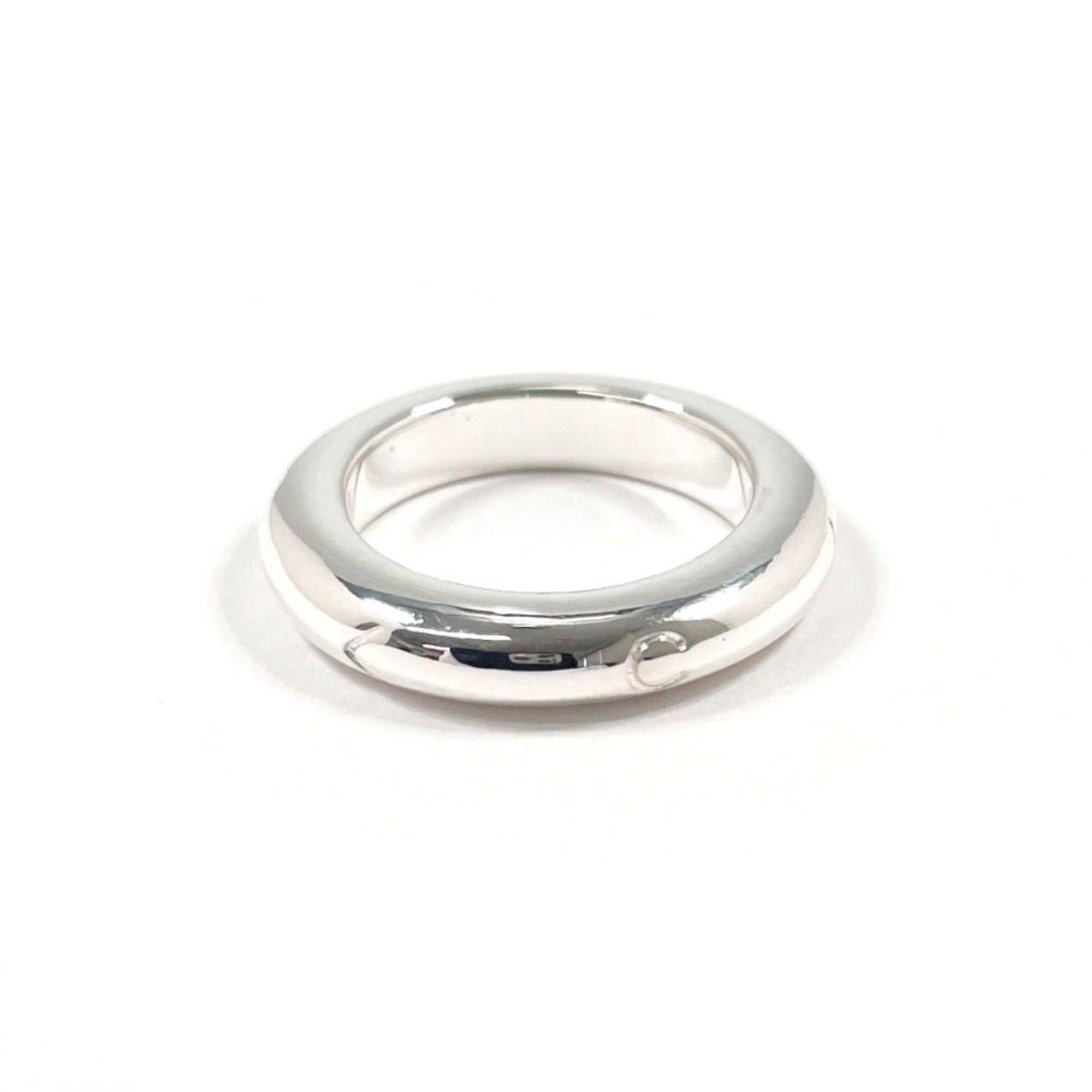 Chanel CHANEL logo vintage ring, sterling silver (925), size 12.5cm, women's. Size ONE SIZE - 2 Thumbnail