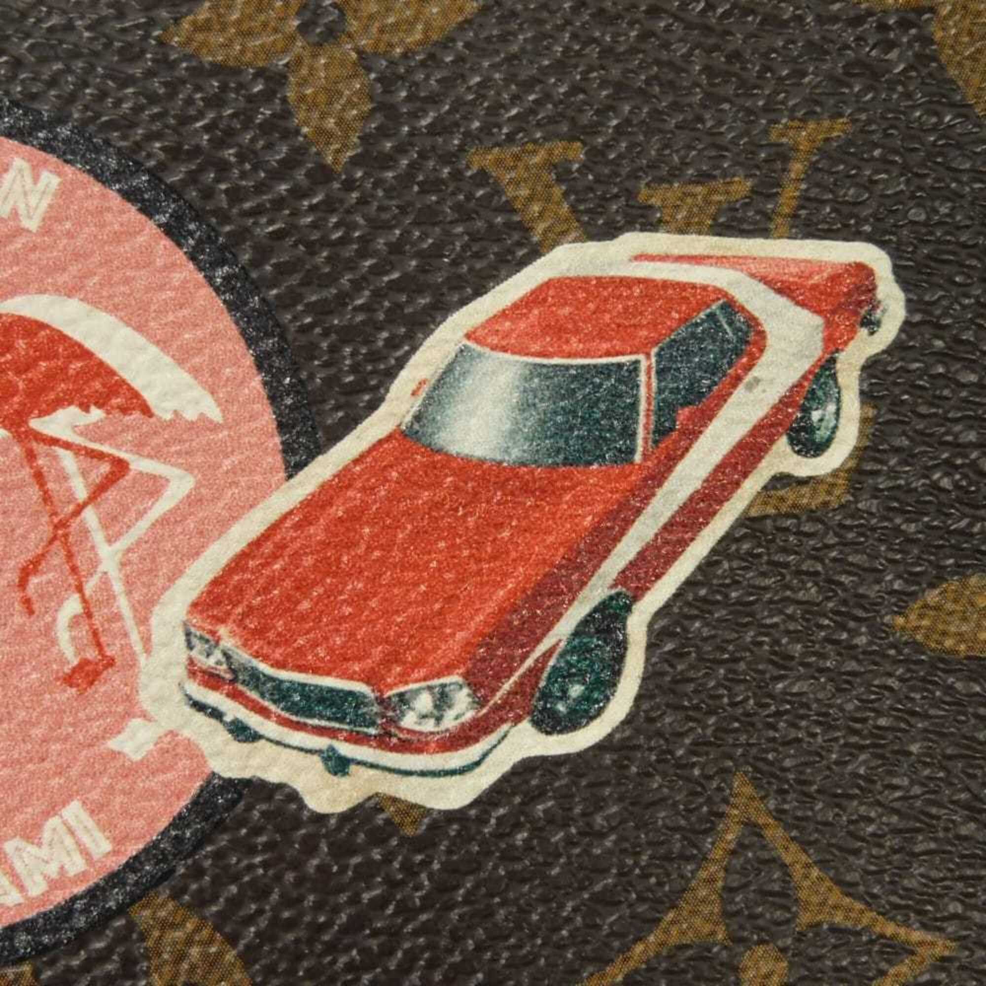 Louis Vuitton Louis Vuitton Zippy Wallet Long Sticker Round Zipper Monogram My LV World Tour Cerise M62149 Men's Women's Size ONE SIZE - 21 Thumbnail