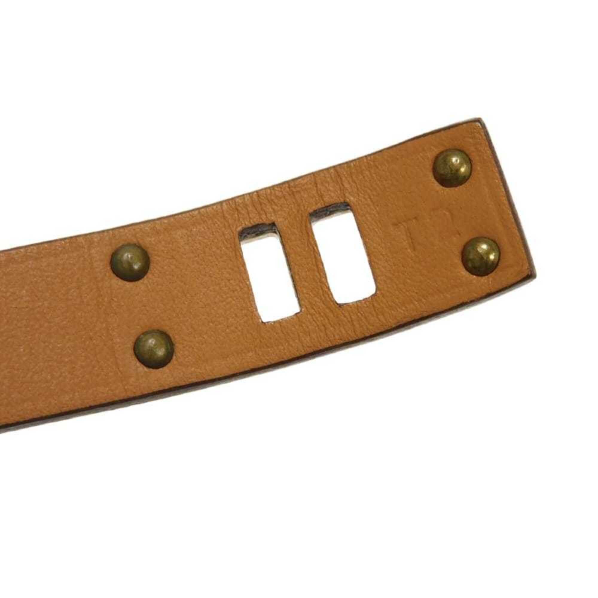 Hermes Hermes Bracelet As de Coeur T2 Ace Brown S Heart Studs Veau Swift Gold Z Stamp Women's Size ONE SIZE - 10 Thumbnail