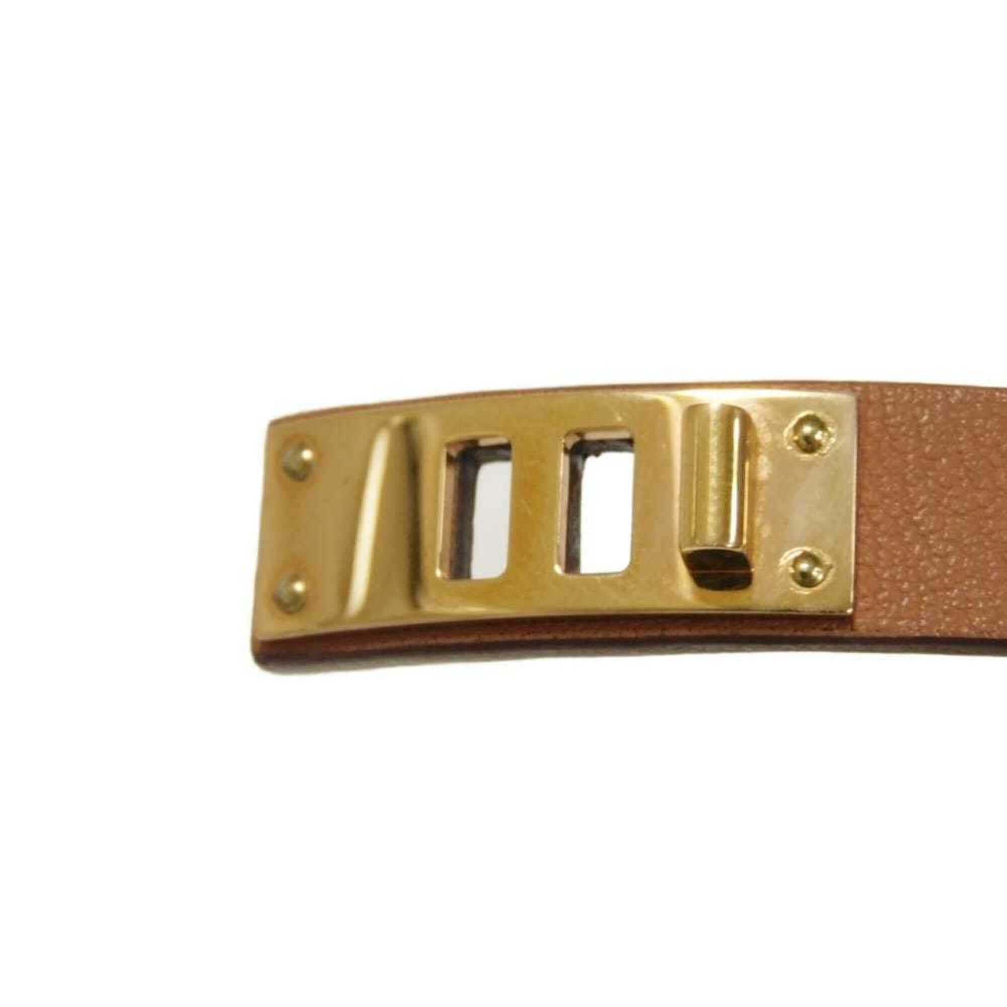 Hermes Hermes Bracelet As de Coeur T2 Ace Brown S Heart Studs Veau Swift Gold Z Stamp Women's Size ONE SIZE - 9 Thumbnail