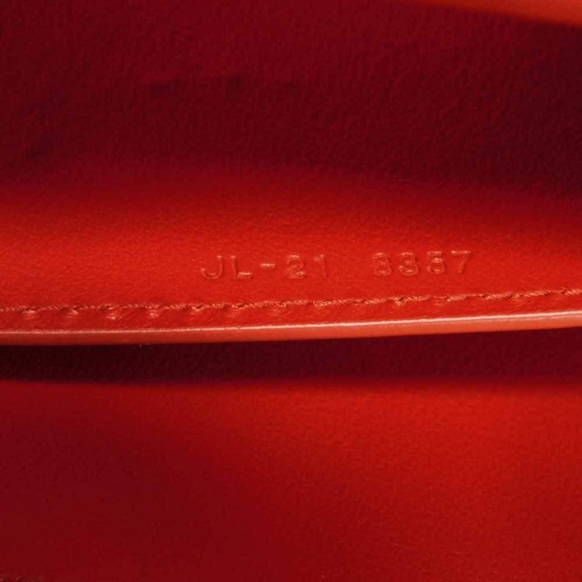 Salvatore Ferragamo Salvatore Ferragamo Shoulder Bag Double Gancini Mini Chain Calfskin 2-Way New Logo Red 218357 Women's Size ONE SIZE - 9 Thumbnail
