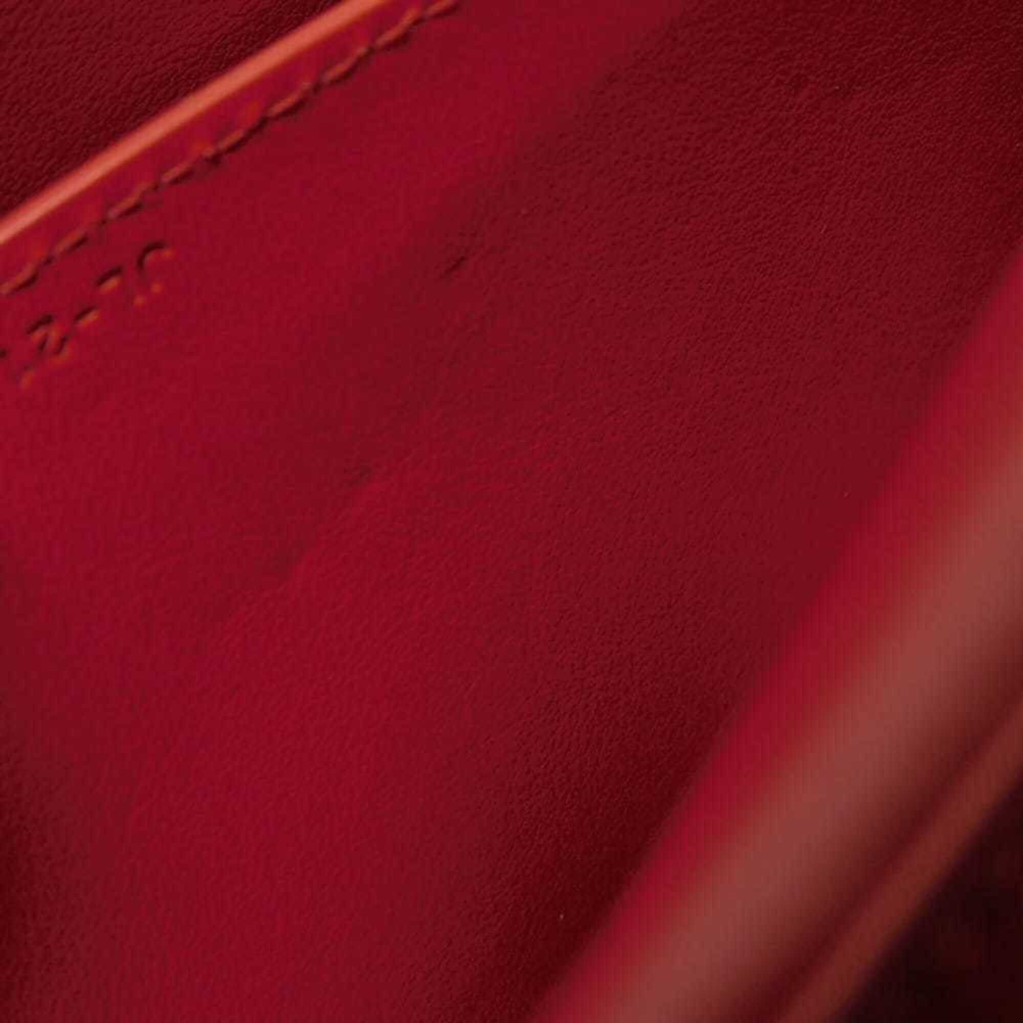 Salvatore Ferragamo Salvatore Ferragamo Shoulder Bag Double Gancini Mini Chain Calfskin 2-Way New Logo Red 218357 Women's Size ONE SIZE - 10 Thumbnail