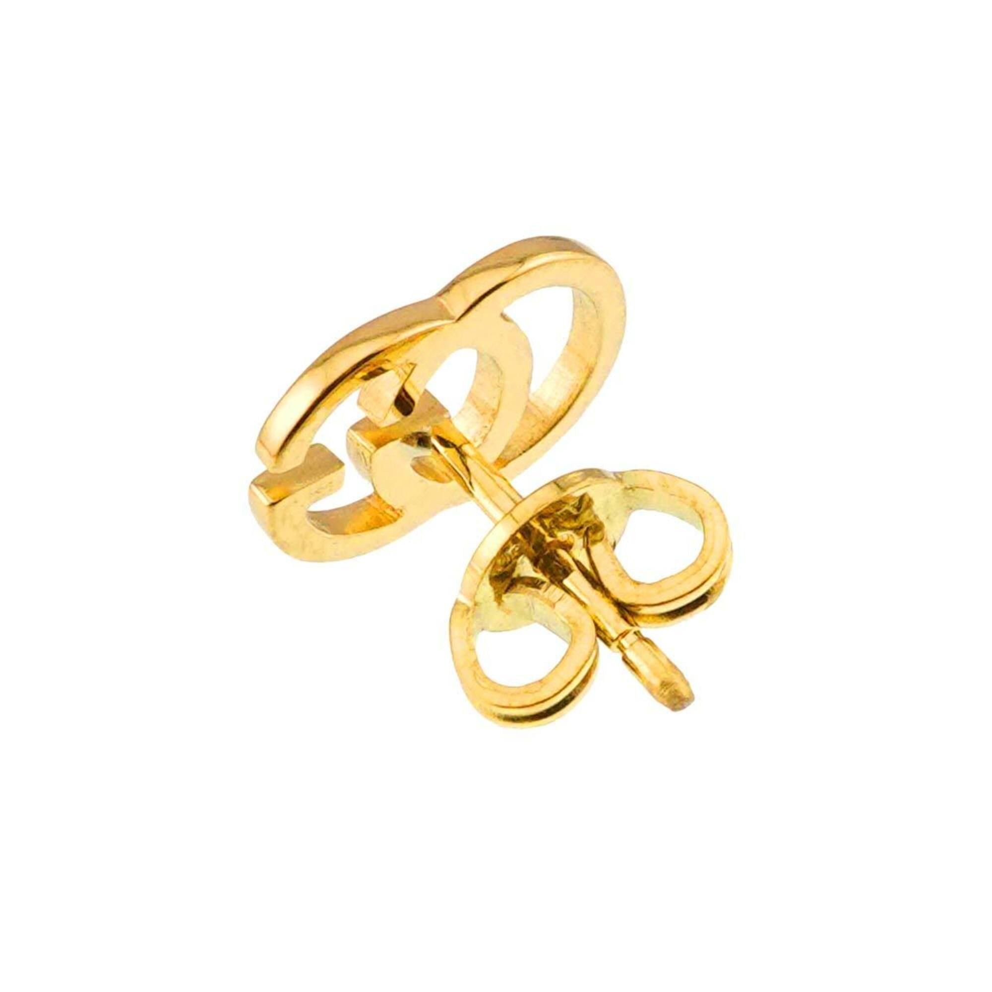 Gucci Gucci GG Running Earring, 18K Yellow Gold (750), Single Earring (One Only) Size ONE SIZE - 3 Thumbnail