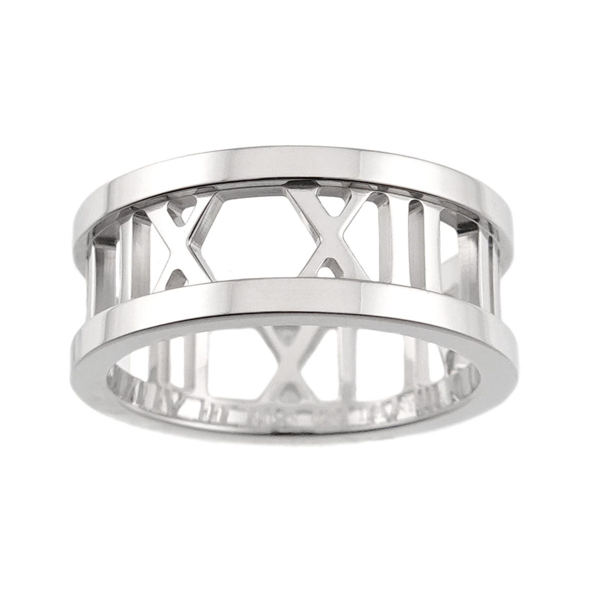 Tiffany & Co. Tiffany & Co. Atlas Ring, 18K White Gold (750) Size ONE SIZE - 2 Thumbnail