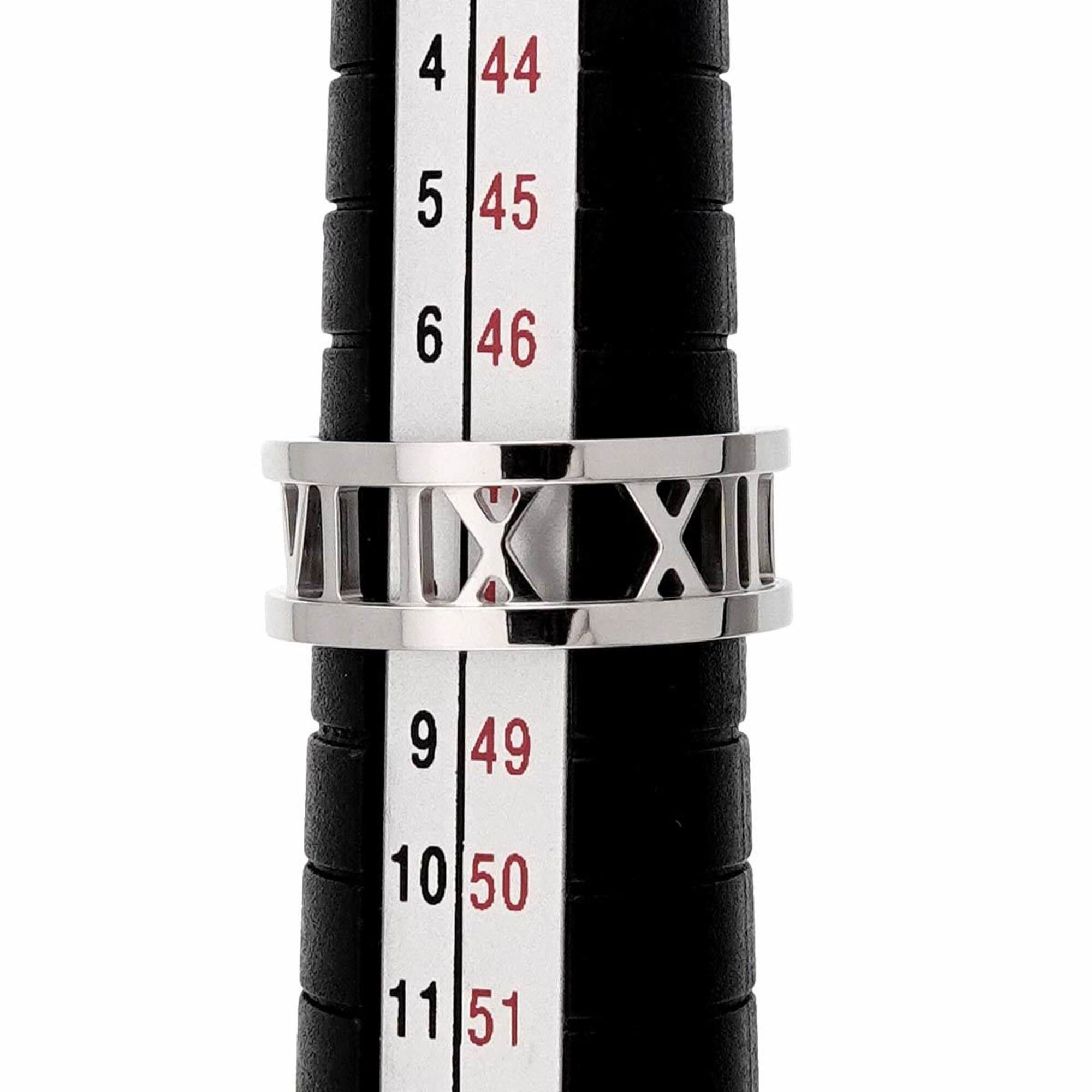 Tiffany & Co. Tiffany & Co. Atlas Ring, 18K White Gold (750) Size ONE SIZE - 6 Thumbnail