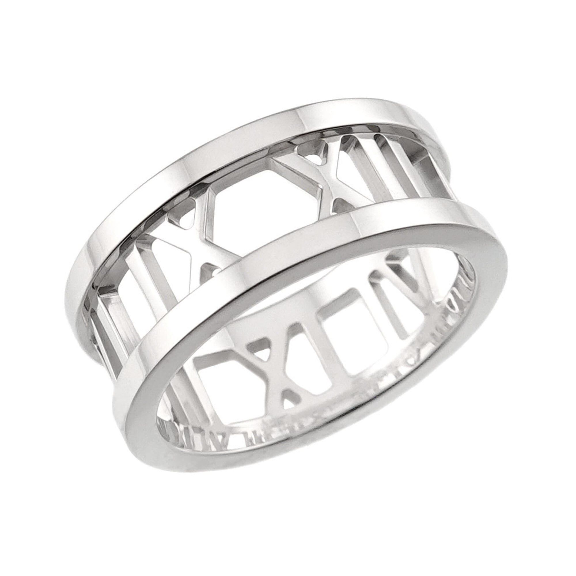 Tiffany & Co. Tiffany & Co. Atlas Ring, 18K White Gold (750) Size ONE SIZE - 5 Thumbnail